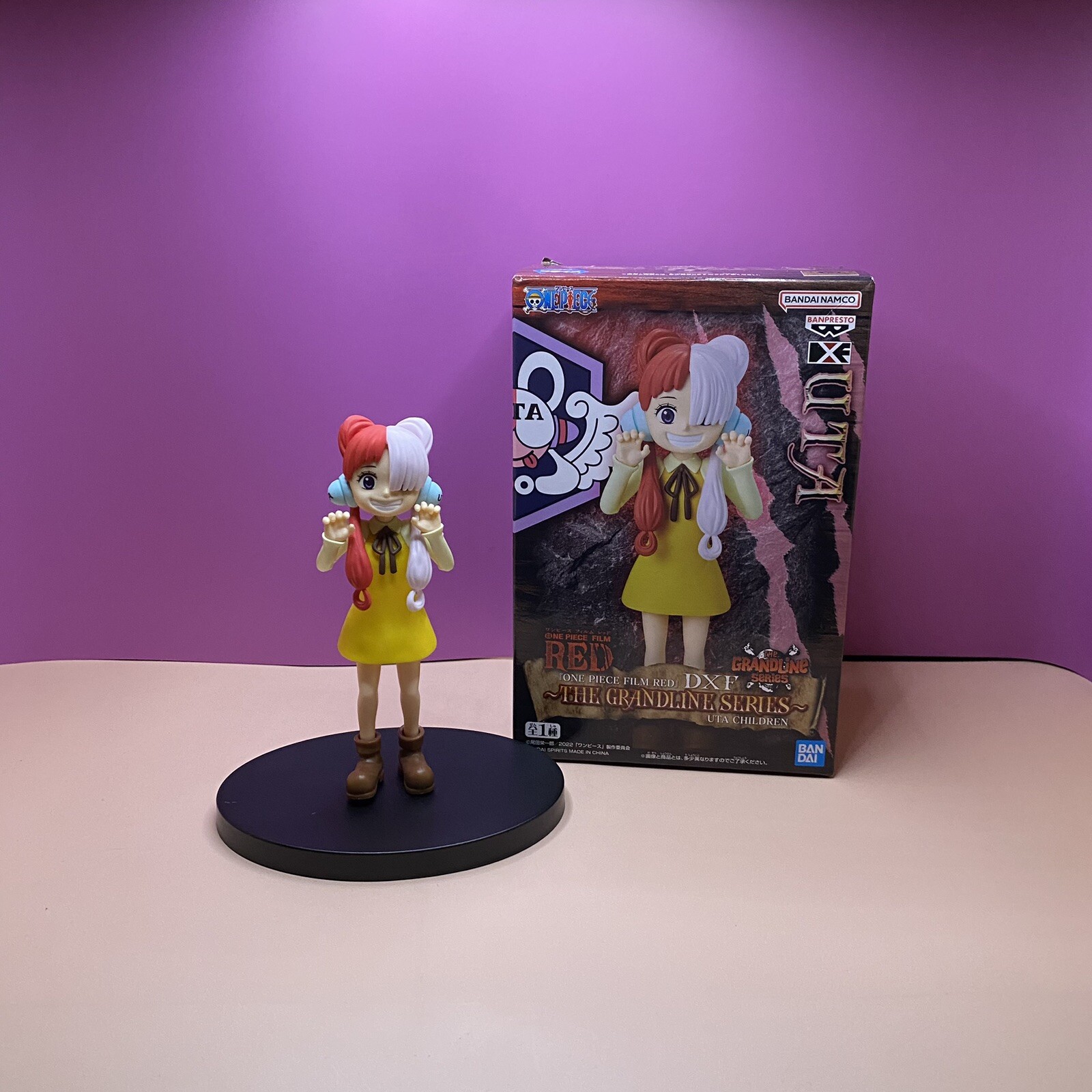 *READ* Uta Children Figure One Piece Film RED DXF THE GRANDLINE Series Banpresto