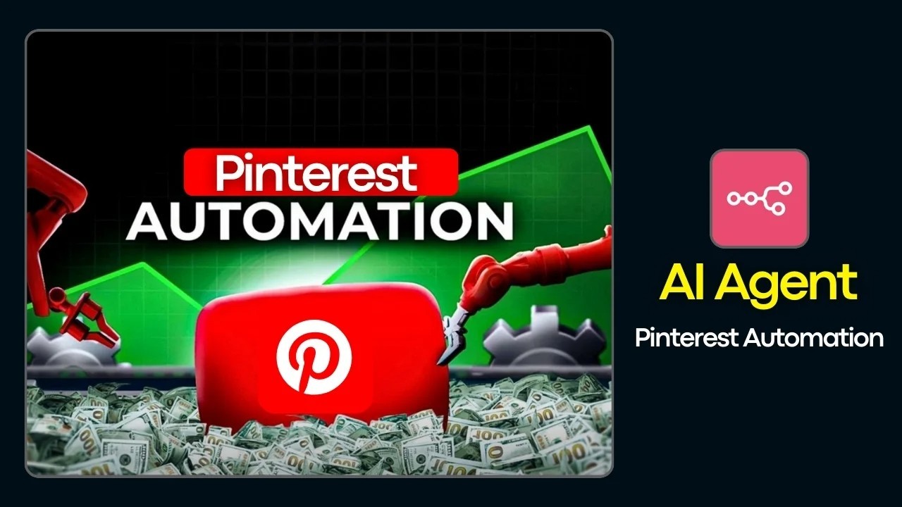  AI Pinterest Manager  AI Automation Workflows for n8n | JSON Template
