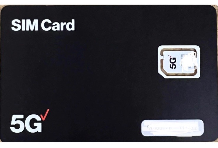 Verizon 5G SIM Card BULKSIM SIM Card for Postpaid or Prepaid