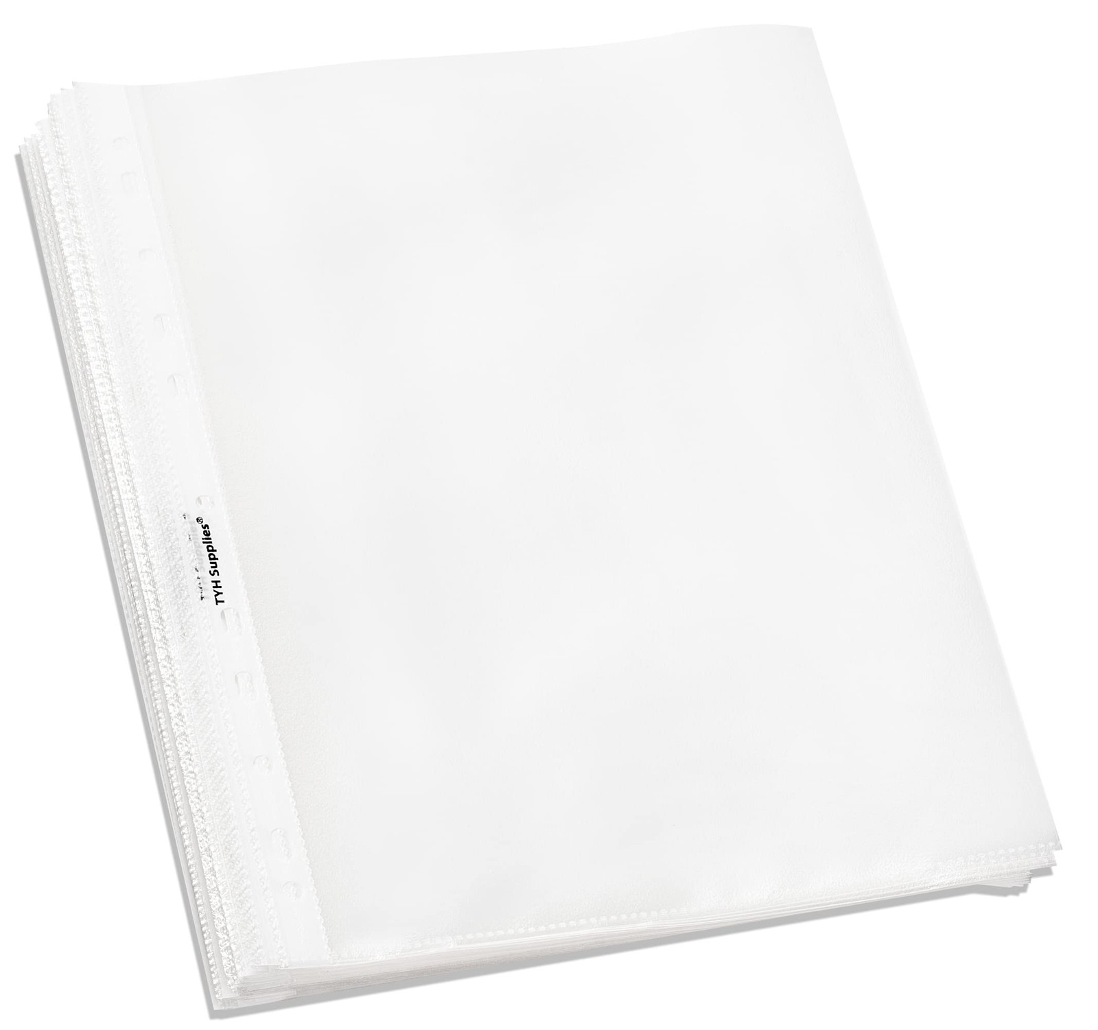 Heavyweight Sheet Protectors 100 Pack 8.5x11, Non Of 100, Non-glare 