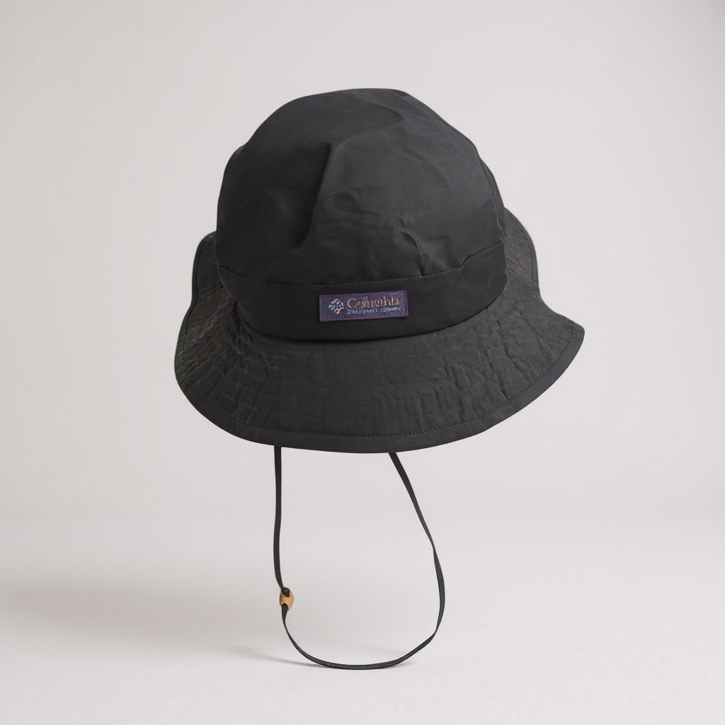 Columbia Vintage Shade Hat Bucket Unisex Hat Fishing Hiking Blue Made USA SZ L