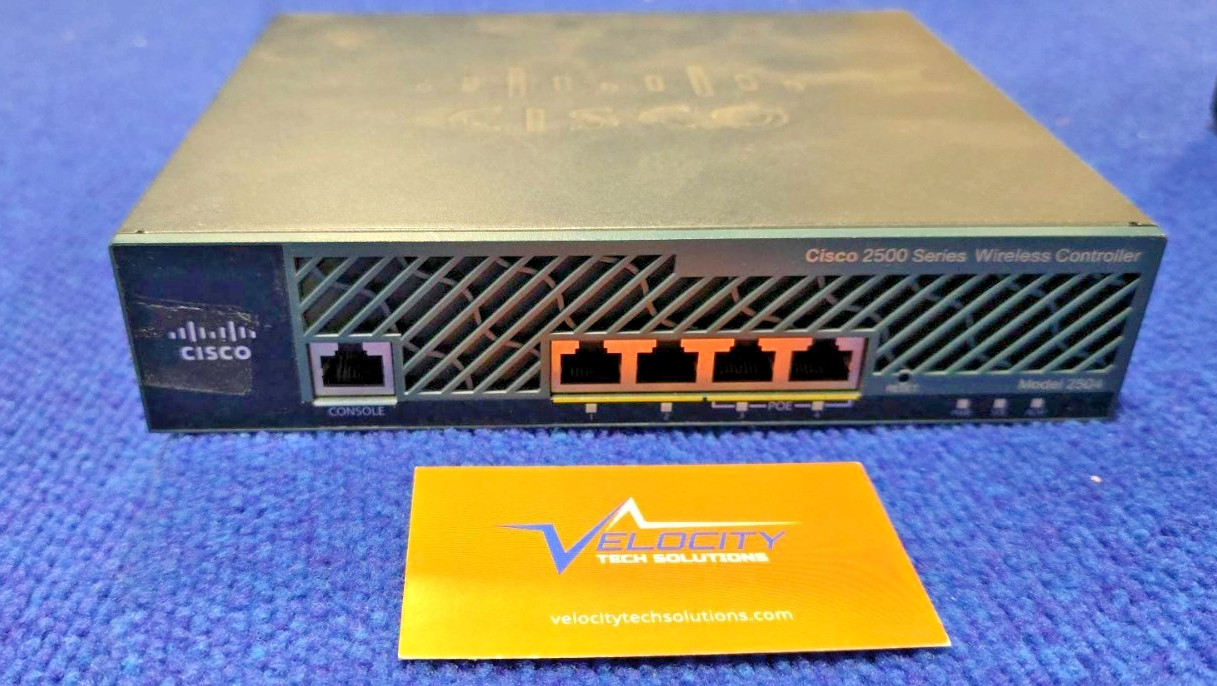 CISCO 2500 Series Wireless Controller AIR-CT2504-K9 V01 no cables