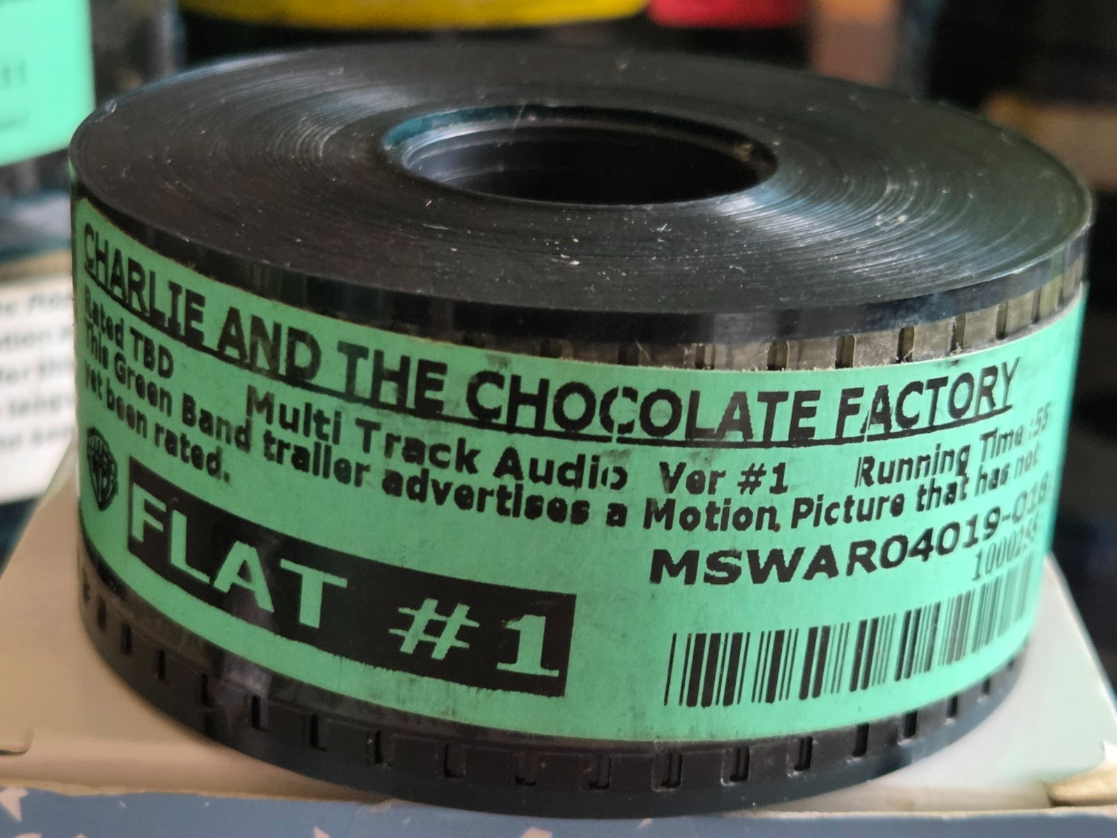 Charlie and the Chocolate Factory, Unused Teaser #1 Flat, Running Time 55 secs.
