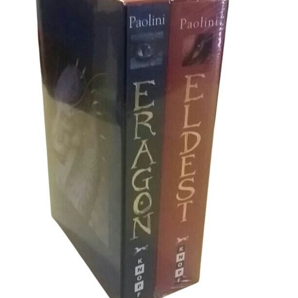 Christopher Paolini Inheritance series Eragon book 1 & Eldest book 2 New Box Set