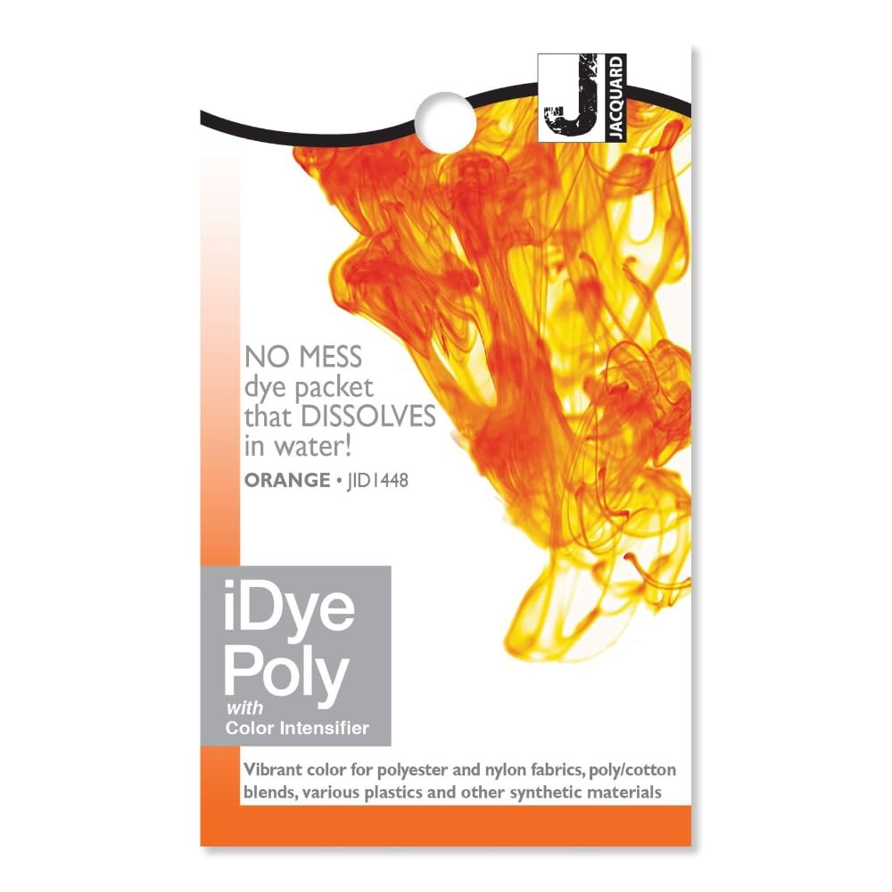 iDye Fabric Dye 14 Grams- Poly Orange