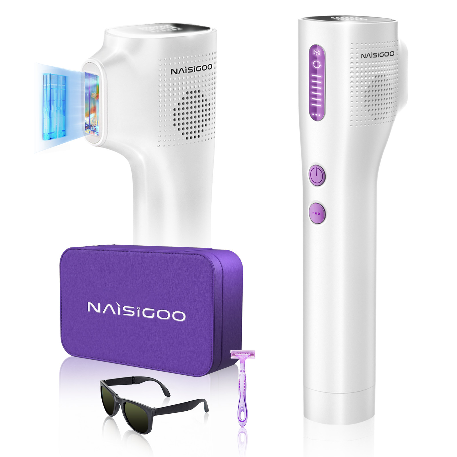 The Shiner Upgrade Dual-Stage Safety IPL Laser Hair Removal Tool for Women Gift