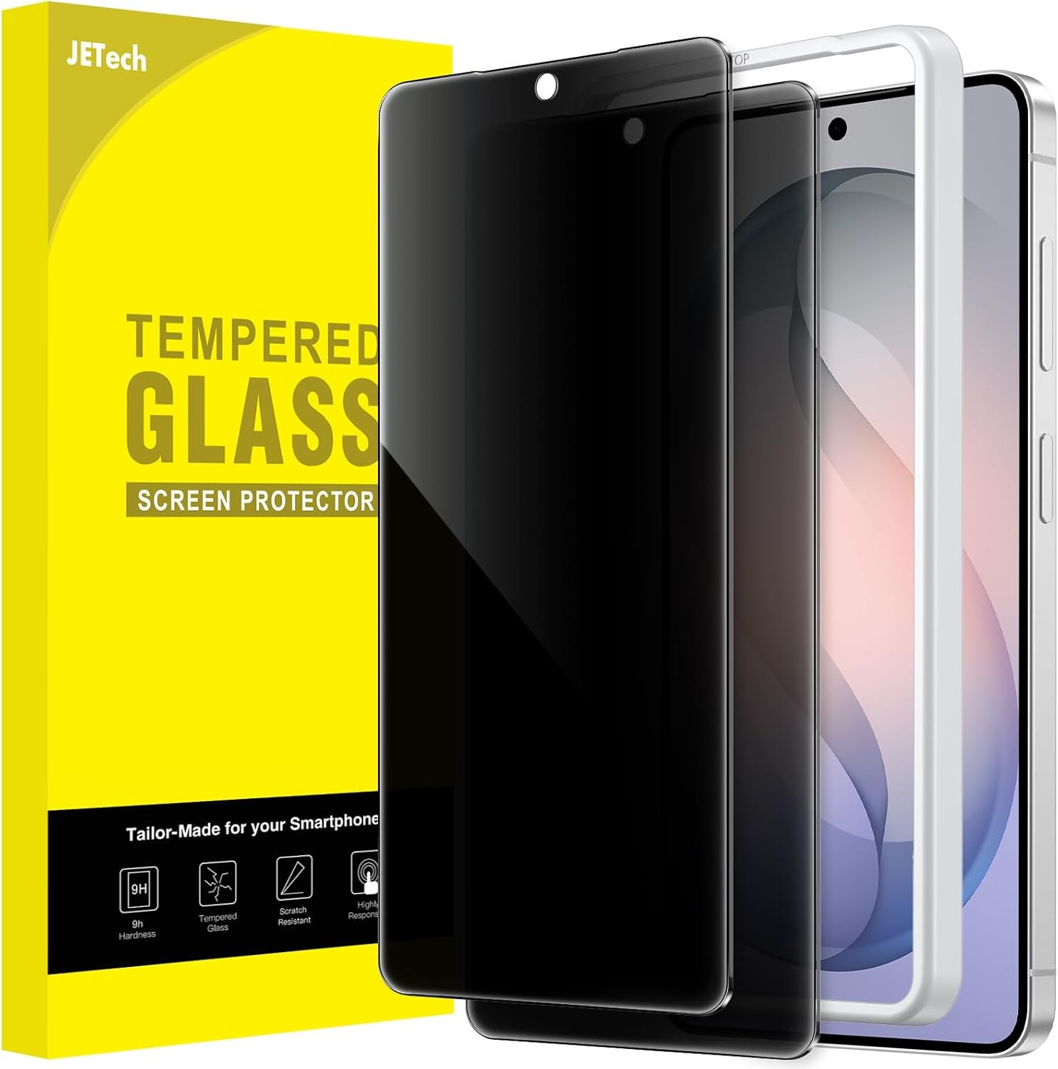 2-Pack Privacy Screen Protector & Camera Lens Protector for Samsung Galaxy S26 U