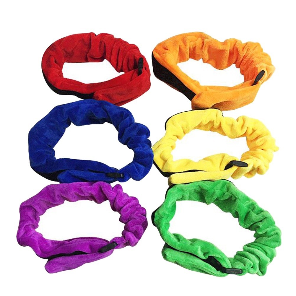 6 Pcs Sack Race Team Bands Elastic Rope Game Toy Legged Strap
