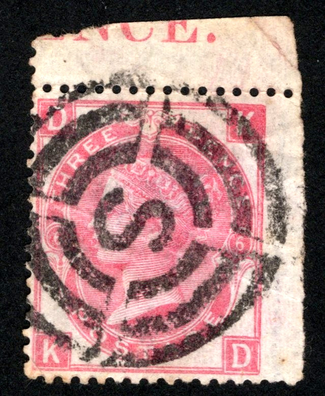 QV USED 3D ROSE PLATE 6 SMITH ELDER CANCEL.