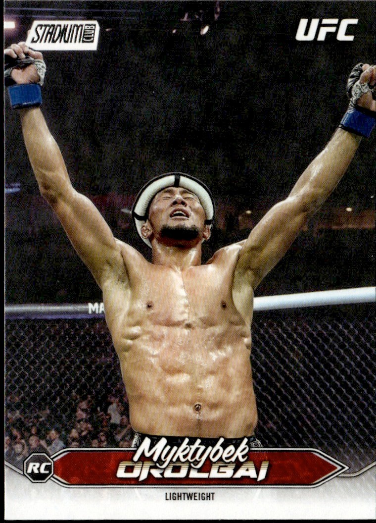 2025 Topps UFC Stadium Club Myktybek Orolbai #190 (RC)