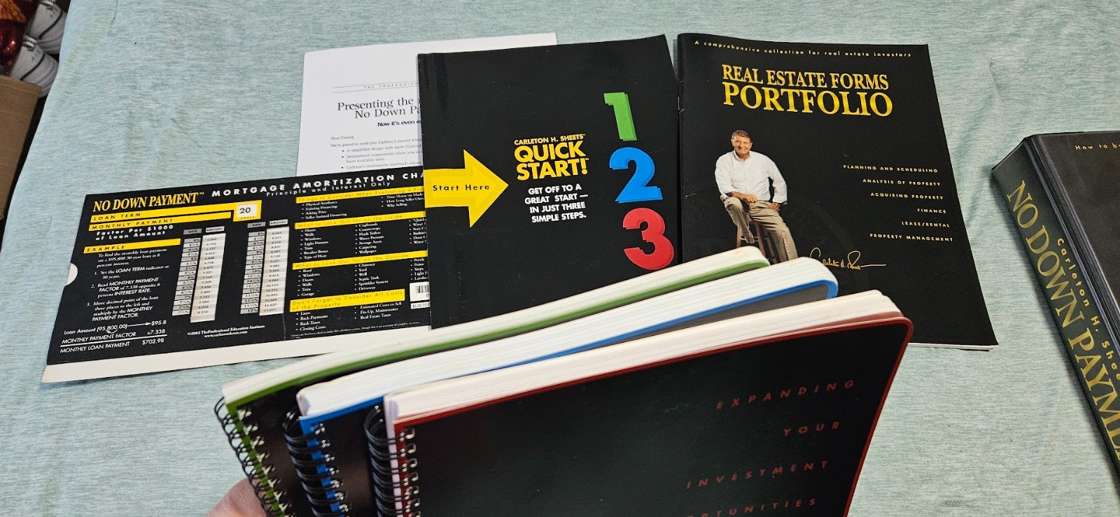 No Down Payment Carleton Sheets Real Estate Investing Manual COMPLETE