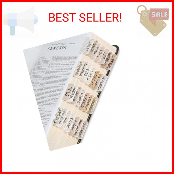 Mr. Pen Bible Tabs - Catholic or Other, 75 Laminated Tabs for Journaling