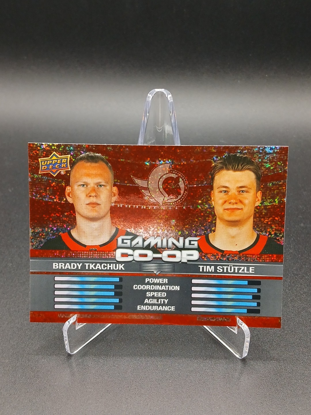 Brady Tkachuk Tim Stutzle Gaming Co-op Speckle - NHL Ottawa Senators