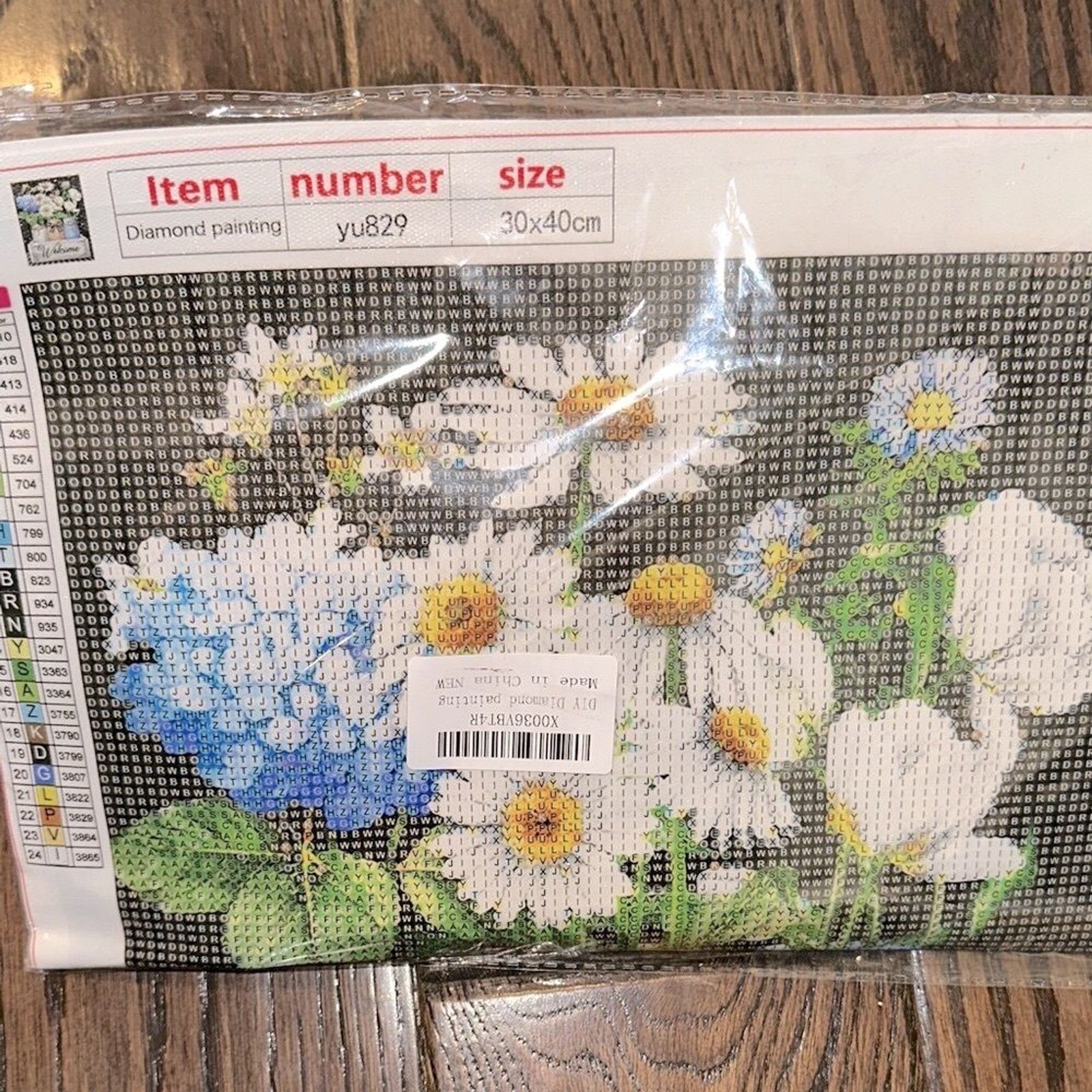 Floral Diamond Painting Kit new in package