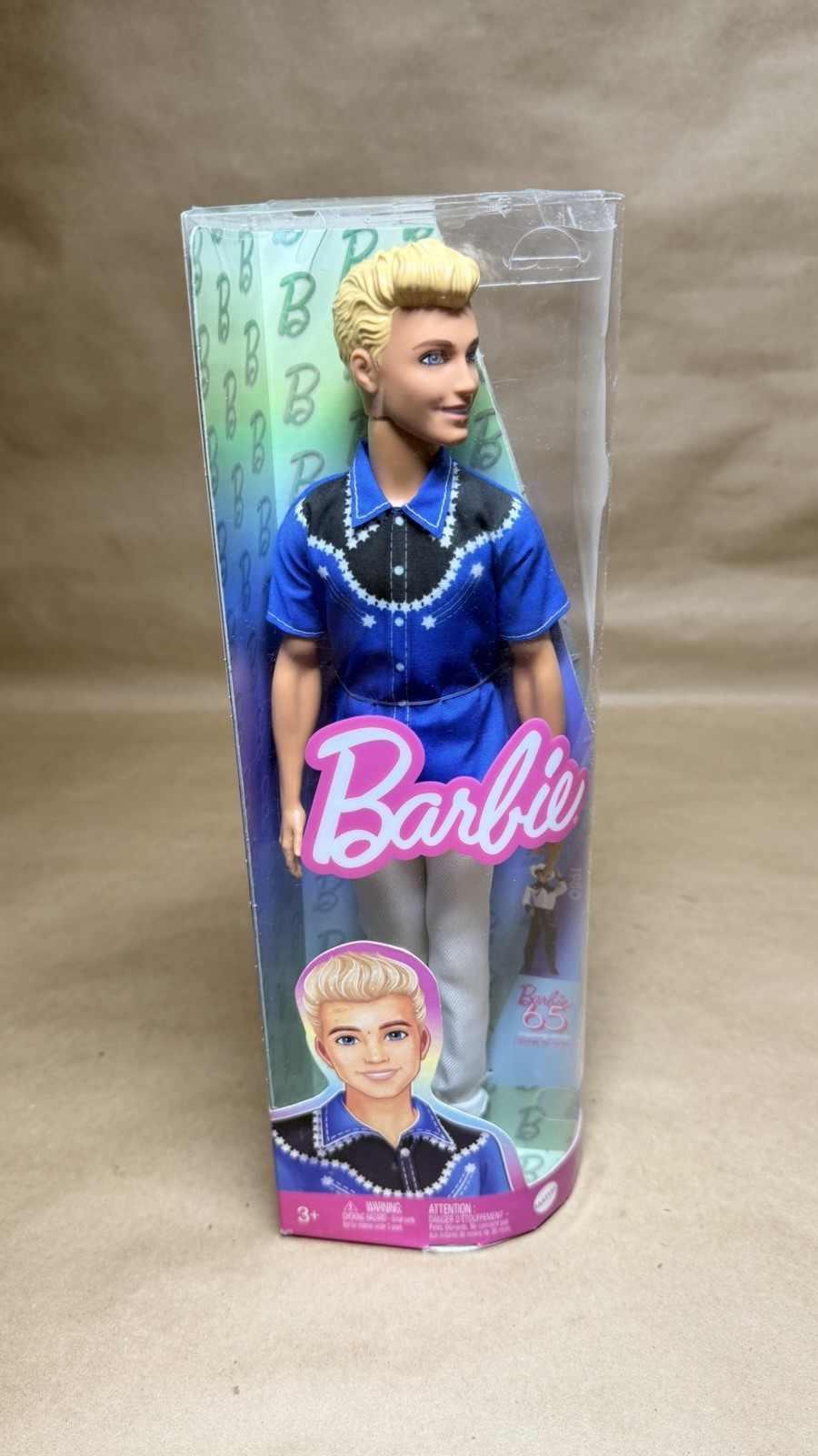 Mattel Barbie Fashionistas Barbie and Ken Doll 65th Anniversary HXK90