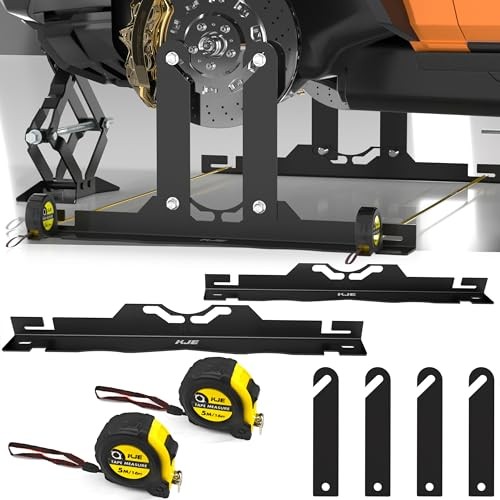  Upgraded 2 Pack Heavy Duty Wheel Alignment Tool Kit, Additional Alignment 