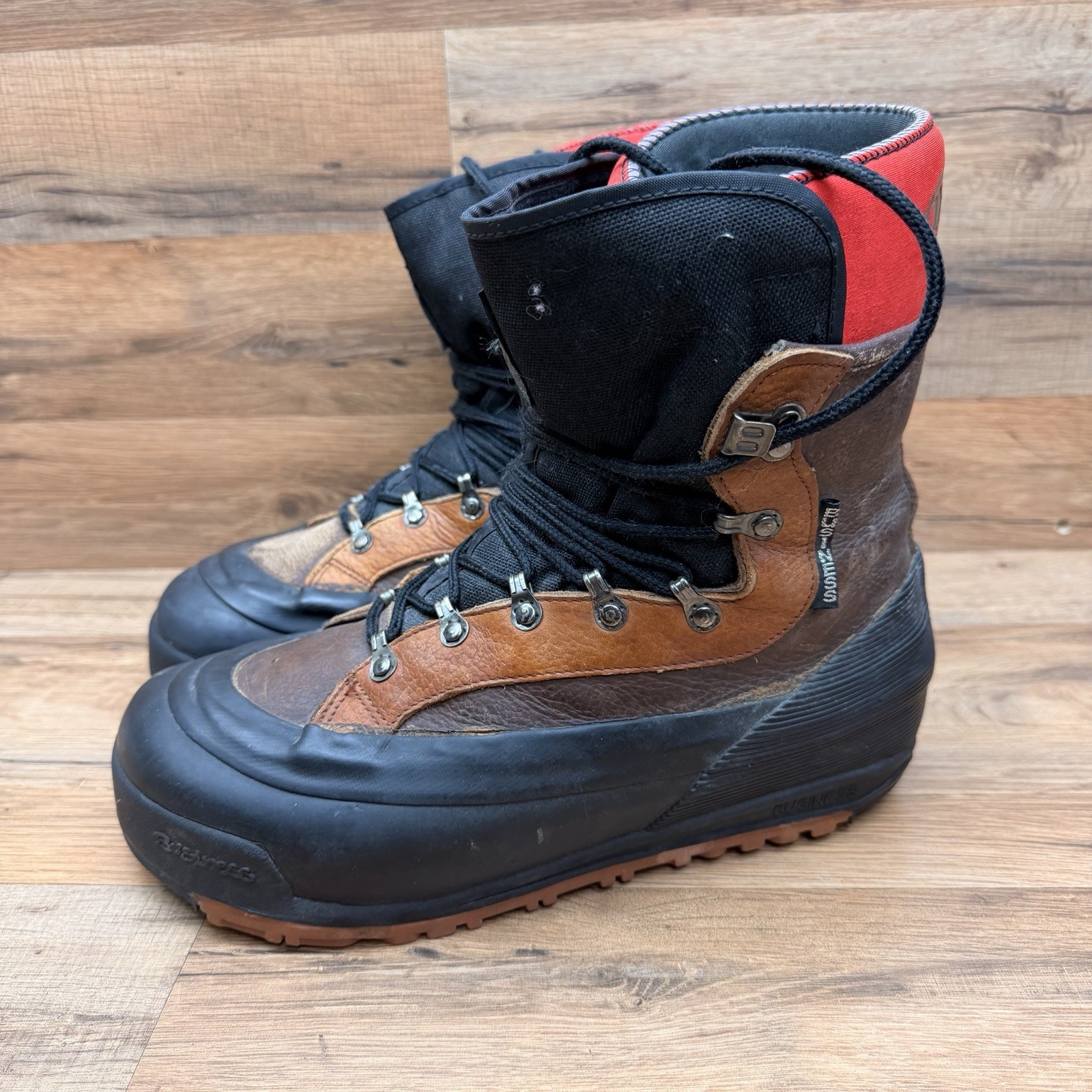 Business Double Boa Intuition Liner Men's Size 10 Brown Snowboard Boots