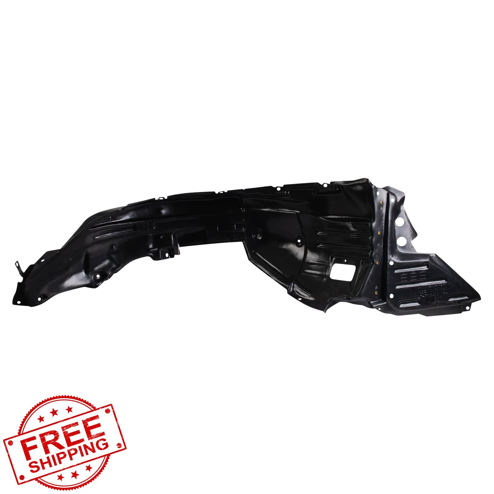 TRQ Lexus GS350 GS450h Fender Liner Front Right Black Passenger 13-16