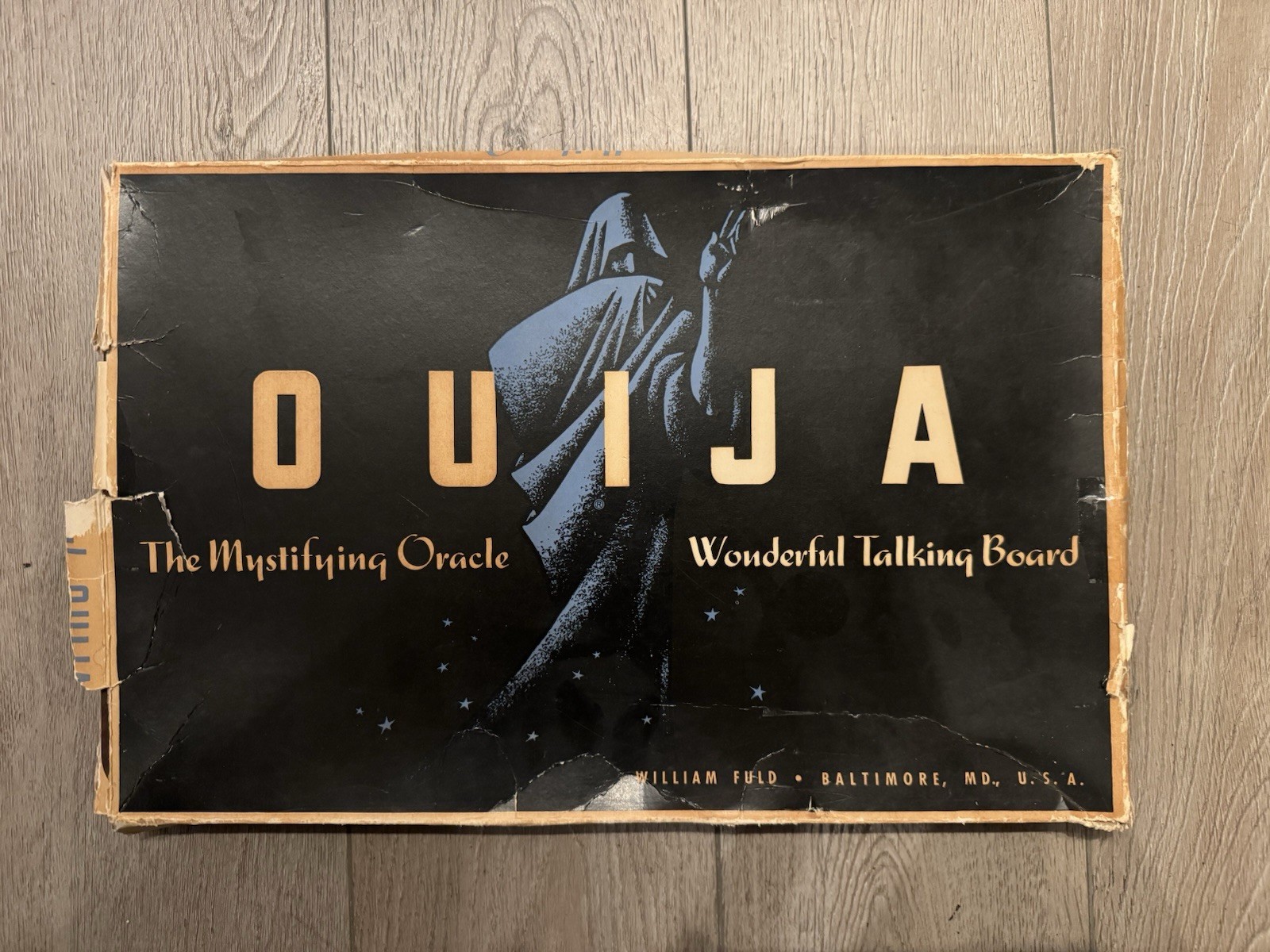 Vintage Antique Old William Fuld Ouija Board