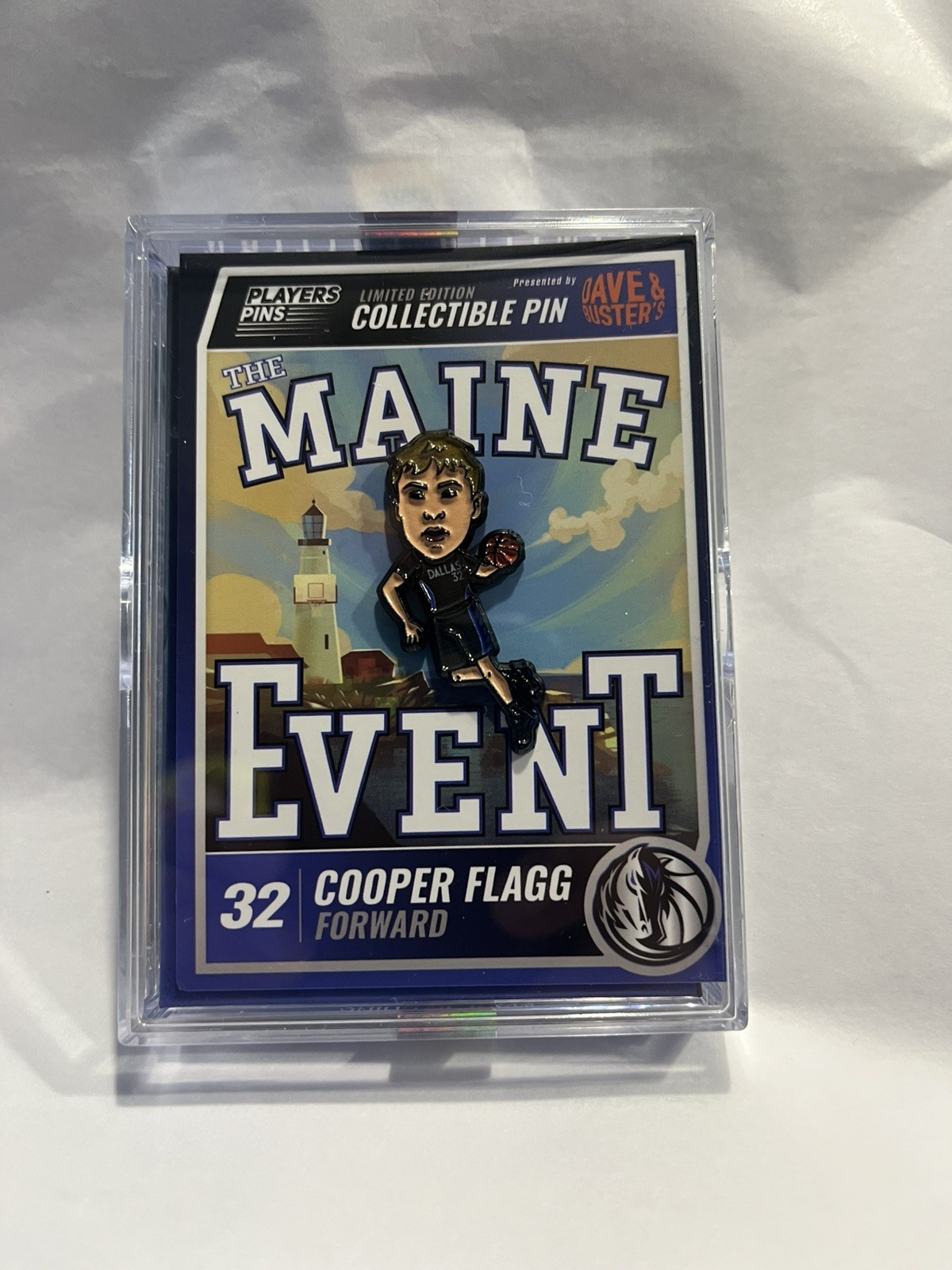 2025 Cooper Flagg Rookie Dallas Mavericks Limited Edition Collectible Pin