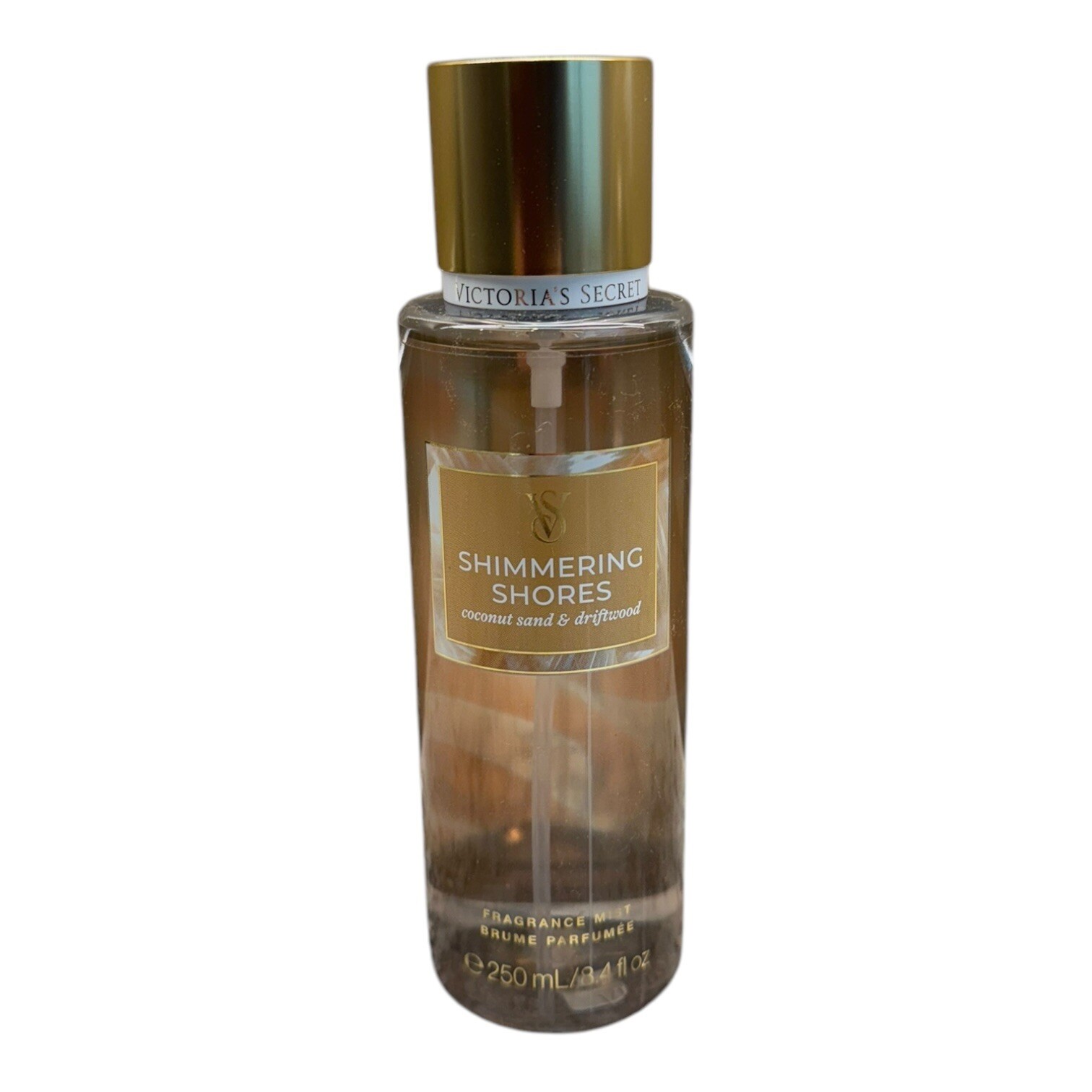 Victoria's Secret Shimmering Shores Fragrance Mist Body Spray Coconut Sandalwood