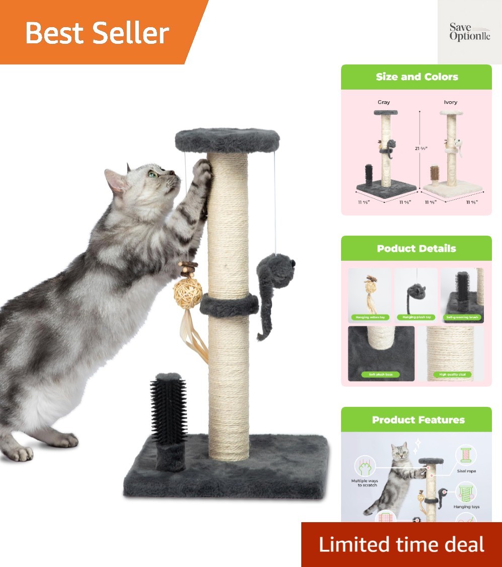Catify Cat Scratcher, Fun Interactive Scratchers, Posts, Poles, Claw Safe, Fu...