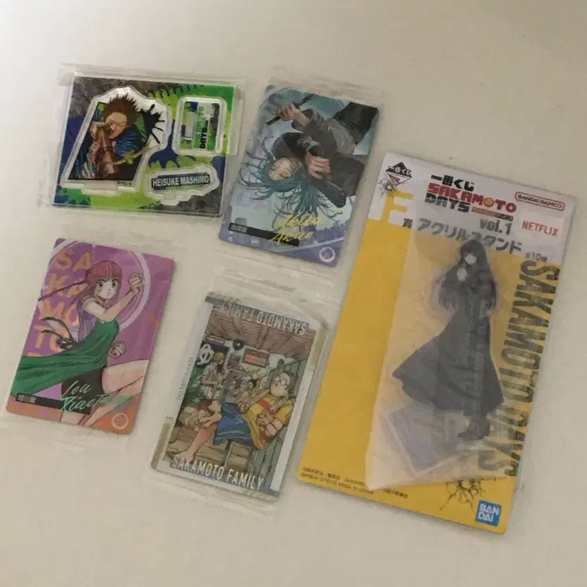 Set of Cardholder Acrylic + Metal Cards