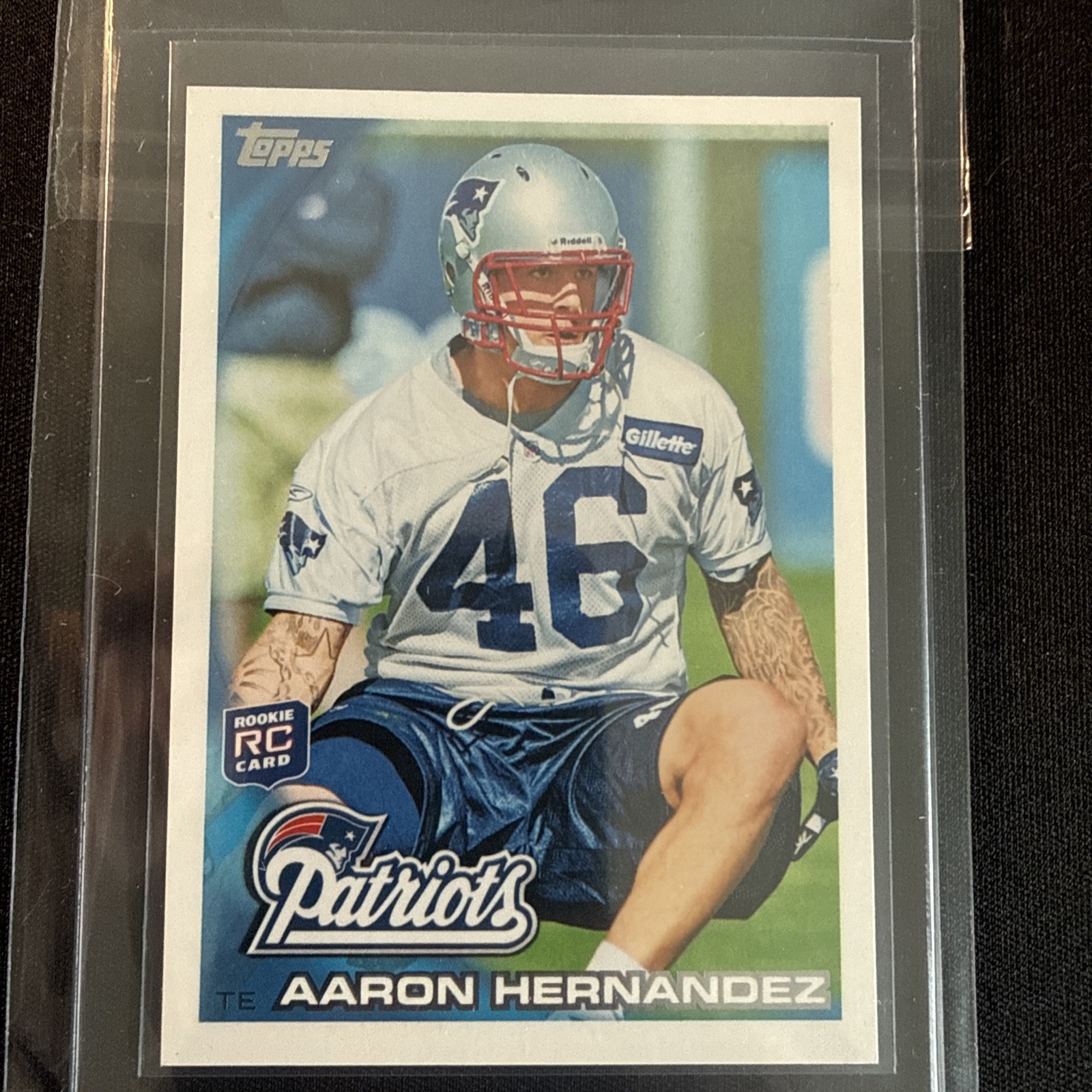 2010 Topps - Aaron Hernandez #96 (RC)