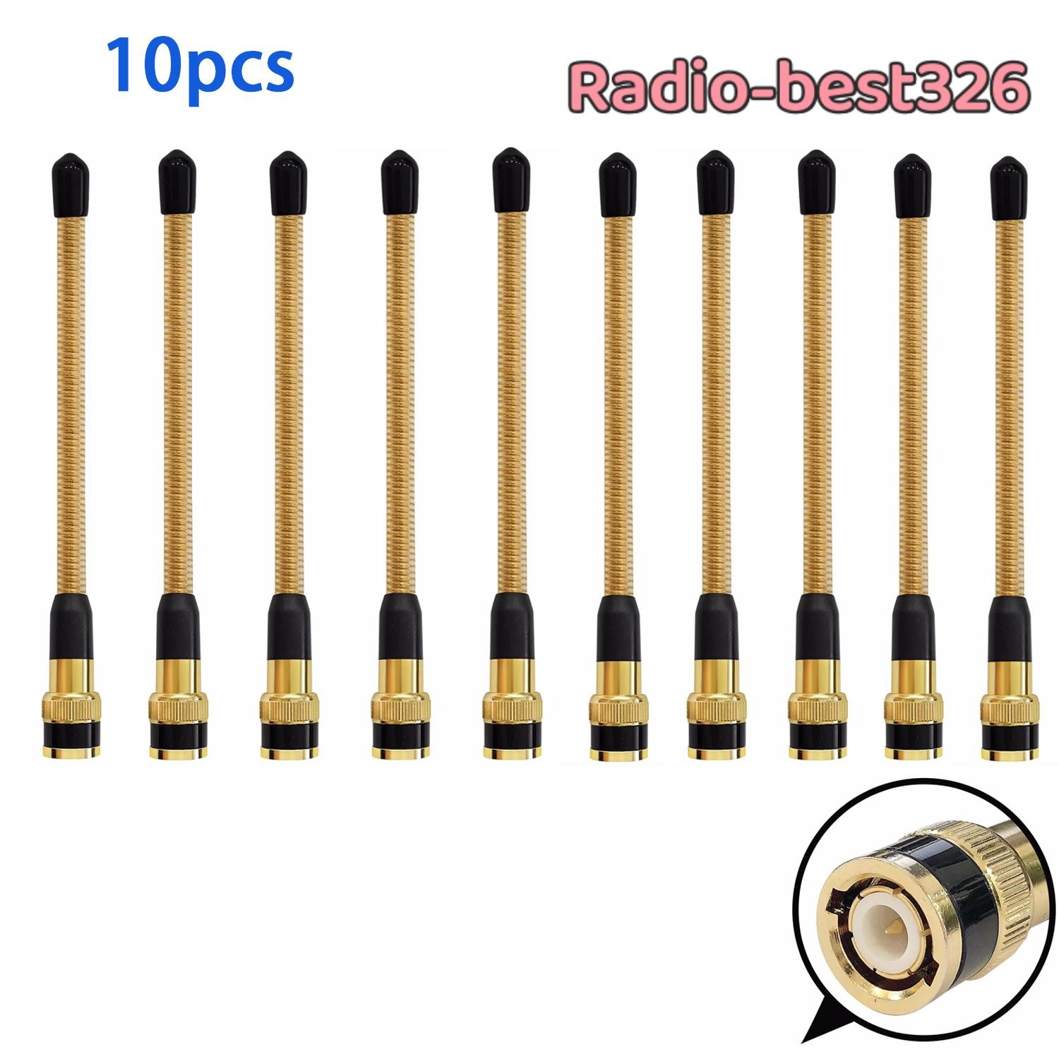 Lot10 BNC 136-174MHz VHF Antenna For IC-V8 IC-V85 IC-V80 IC-U82 Two Way Radios