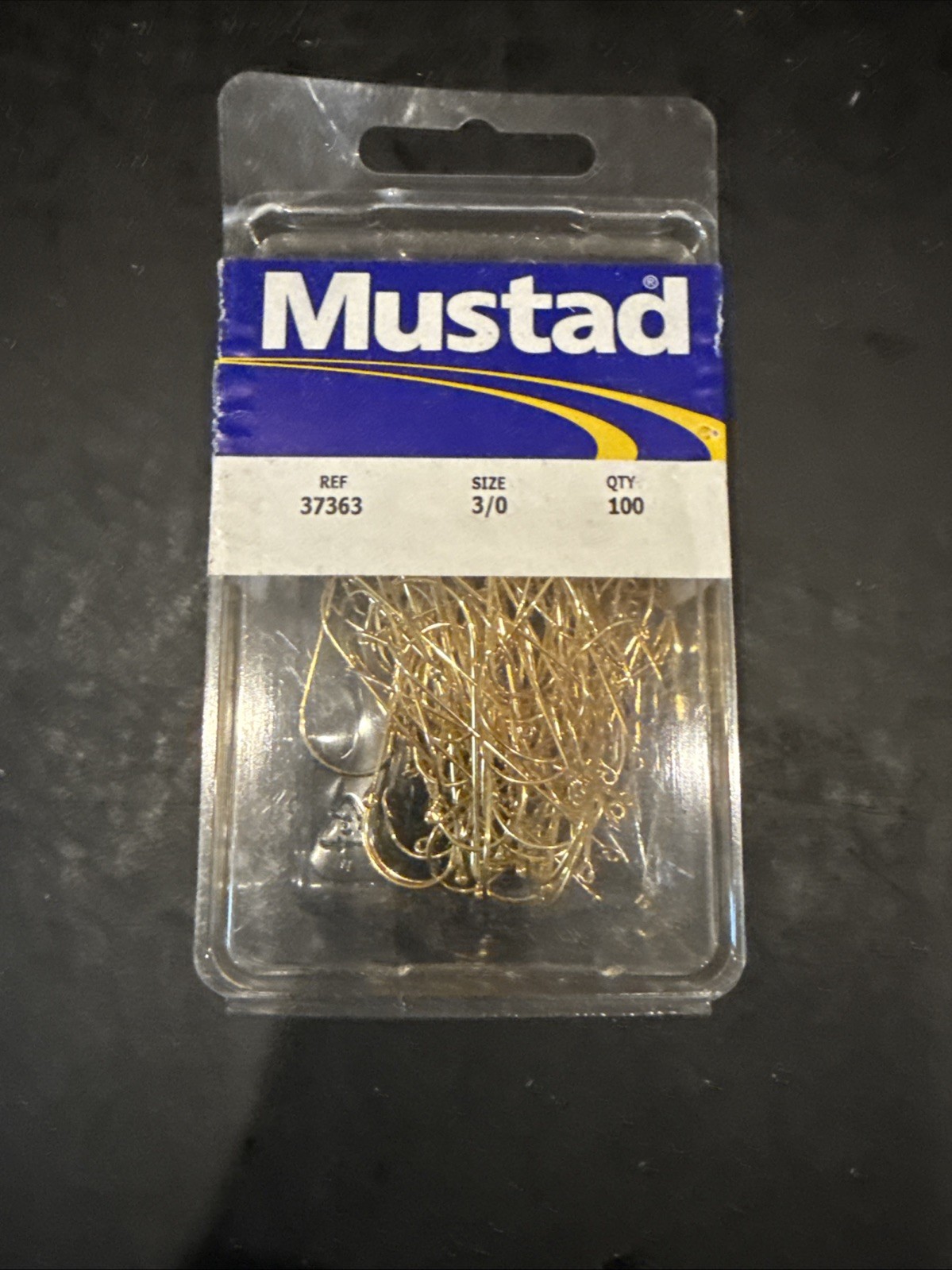 Mustard Ref 37363 Size 3/0 100 Hooks *