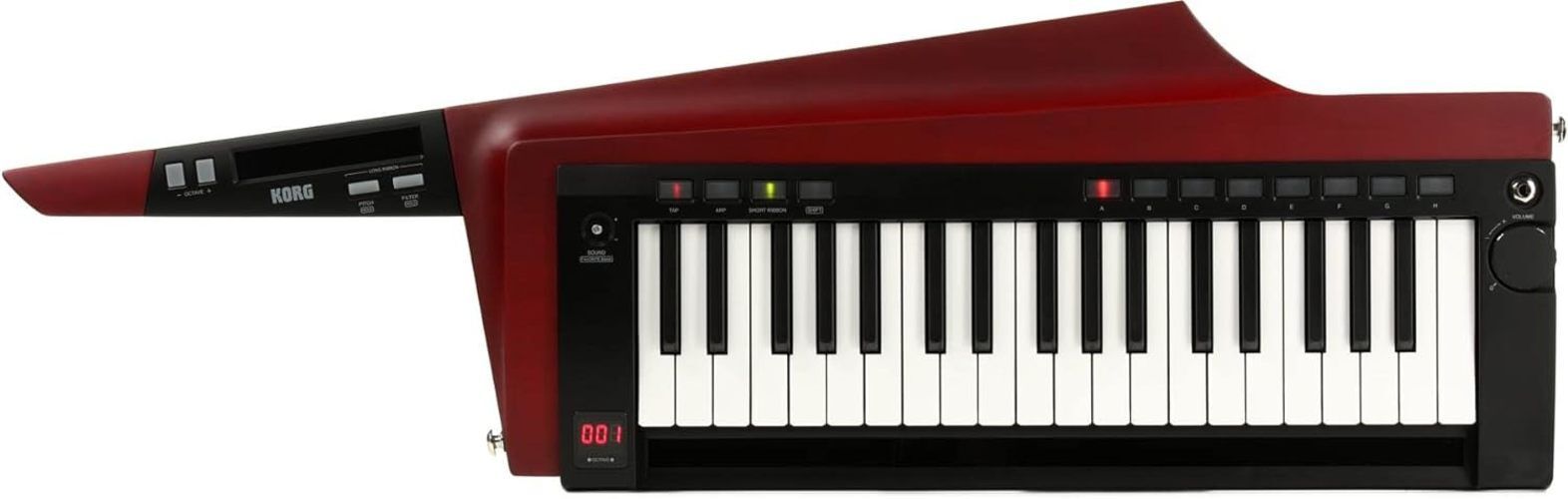 Korg Keytar Synthesizer Stage Keyboard RK-100S 2RD Translucent Red