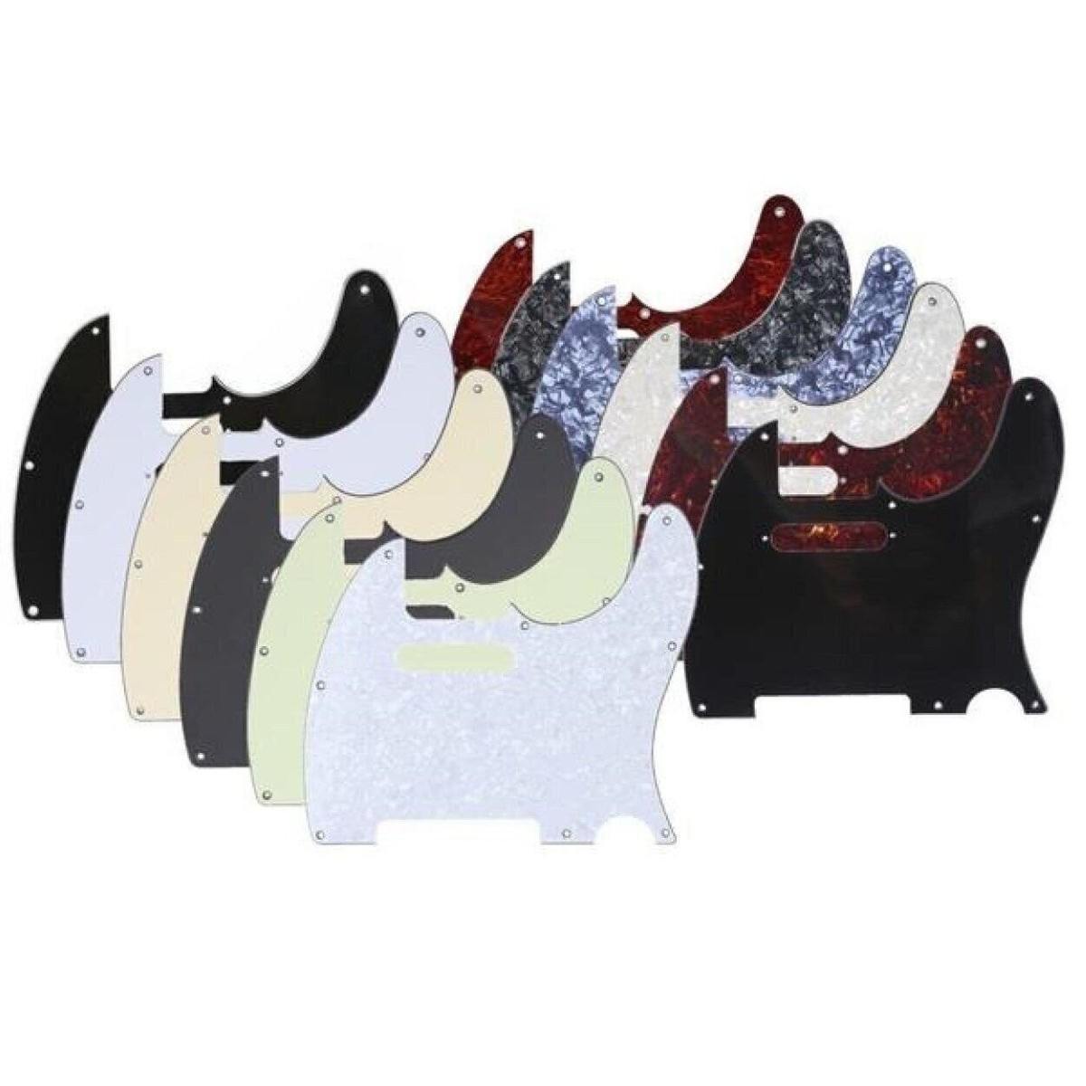 Guitar Pickguard Tele Scratch Plate 8-Hole Telecaster Style Electric Pick Guard