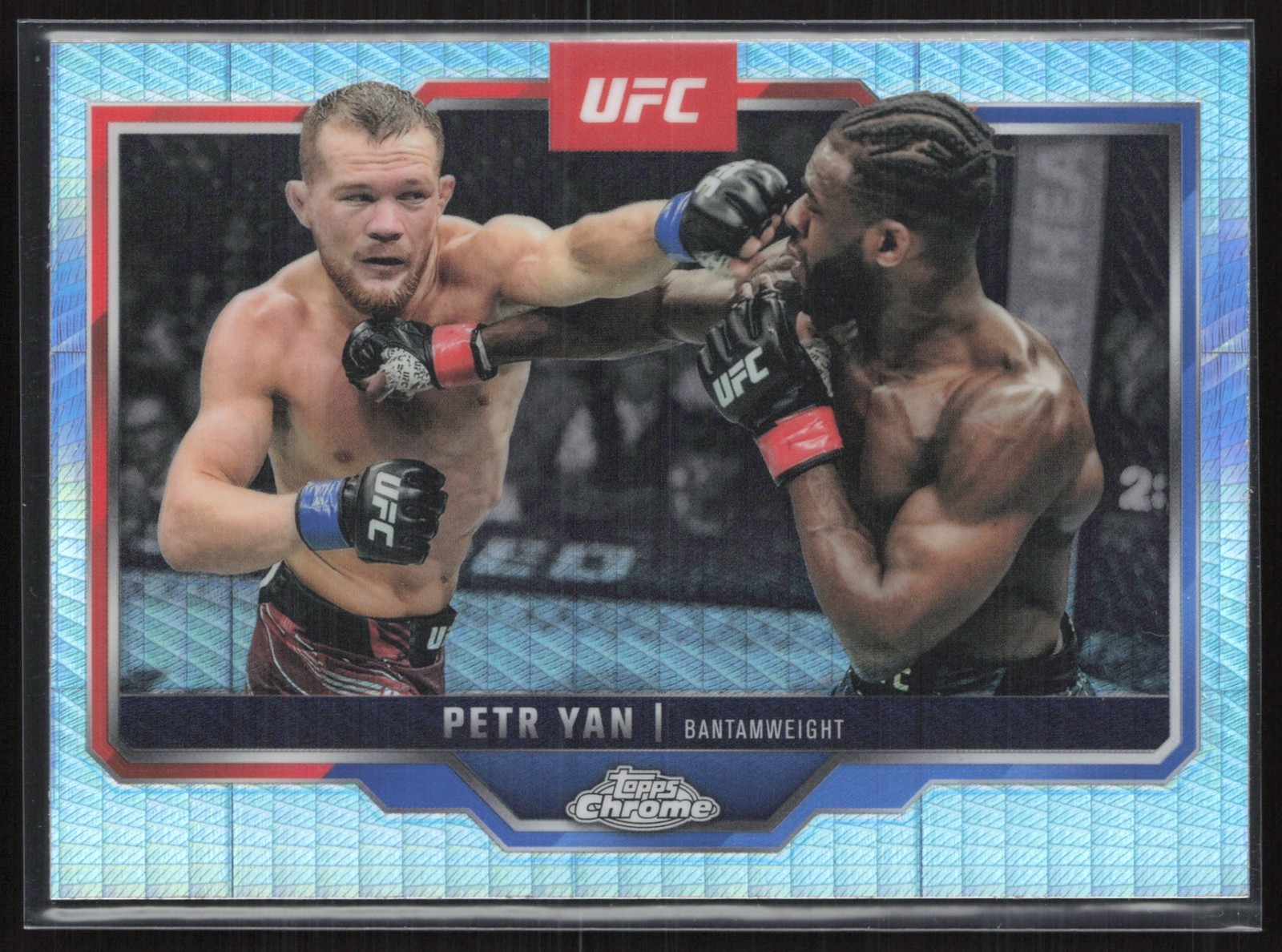 2025 Topps UFC Chrome Petr Yan Prism Refractor #116