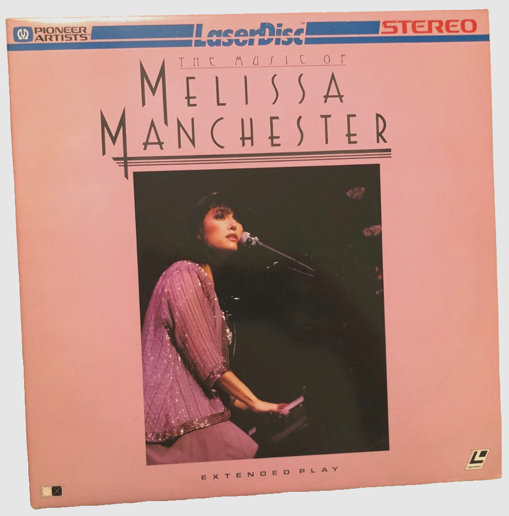 Melissa Manchester Music PA-82-015 Stereo Concert Vintage 1980 Laserdisc EX-NM