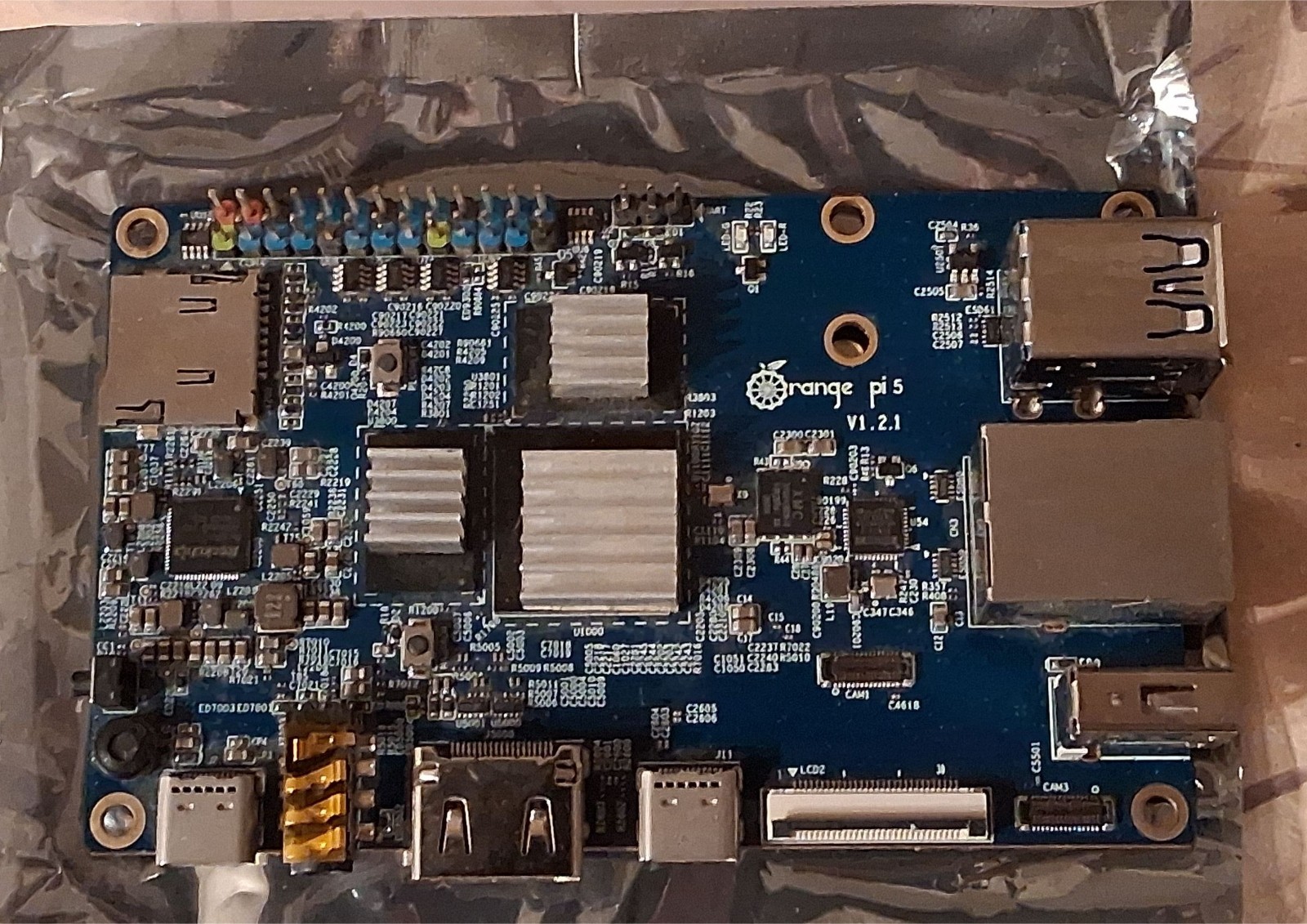 8gb RAM orange pi 5 Single board raspberry computer rk3588s 8core m.2 npu 6tops