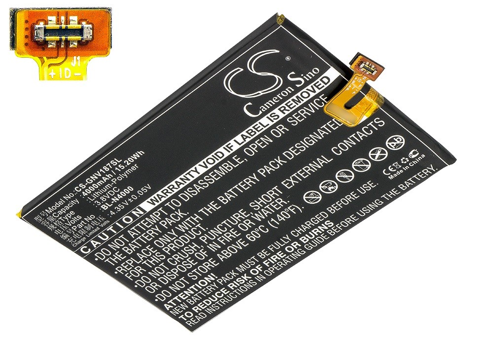 Battery Li-Polymer 3.8V 4000mAh Type BL-N4000 for GIONEE M5 LITE