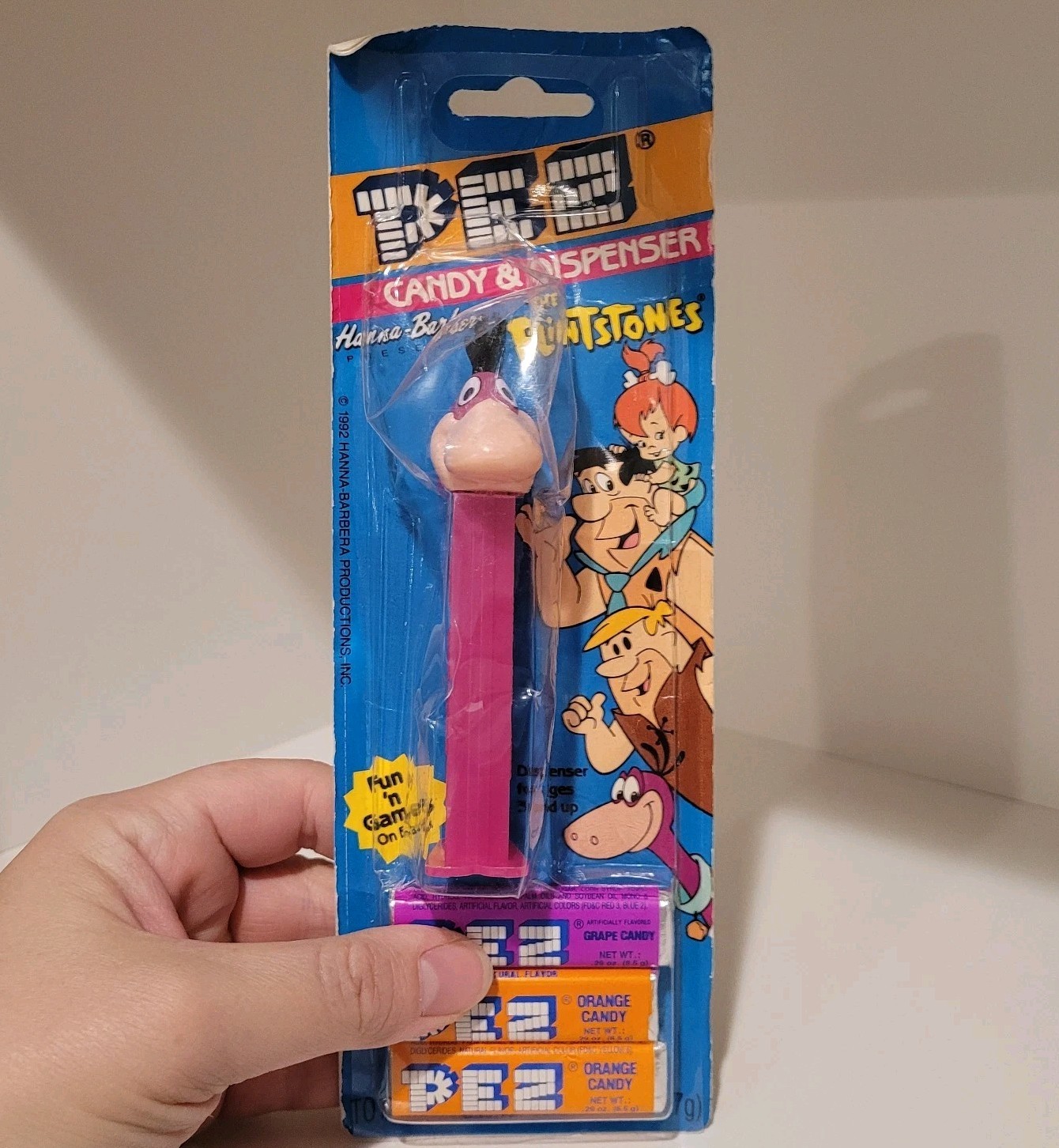 Vintage Dino Dinosaur from The Flintstones PEZ CANDY DISPENSER Never Used