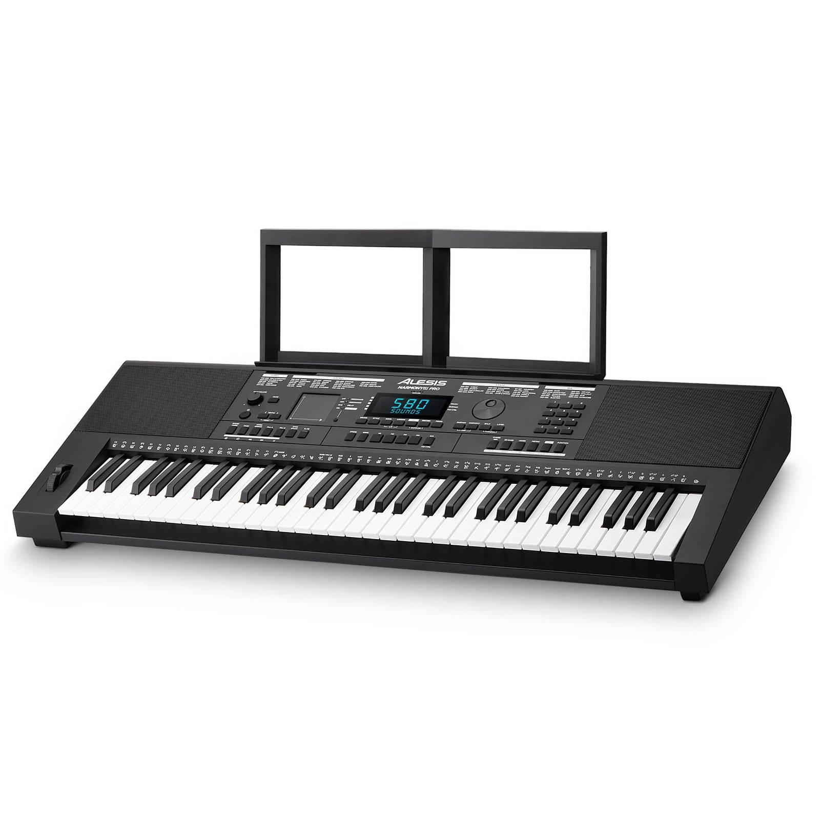 Alesis Harmony 61 Pro - 61 Key Keyboard Piano with Adjustable Touch Response,