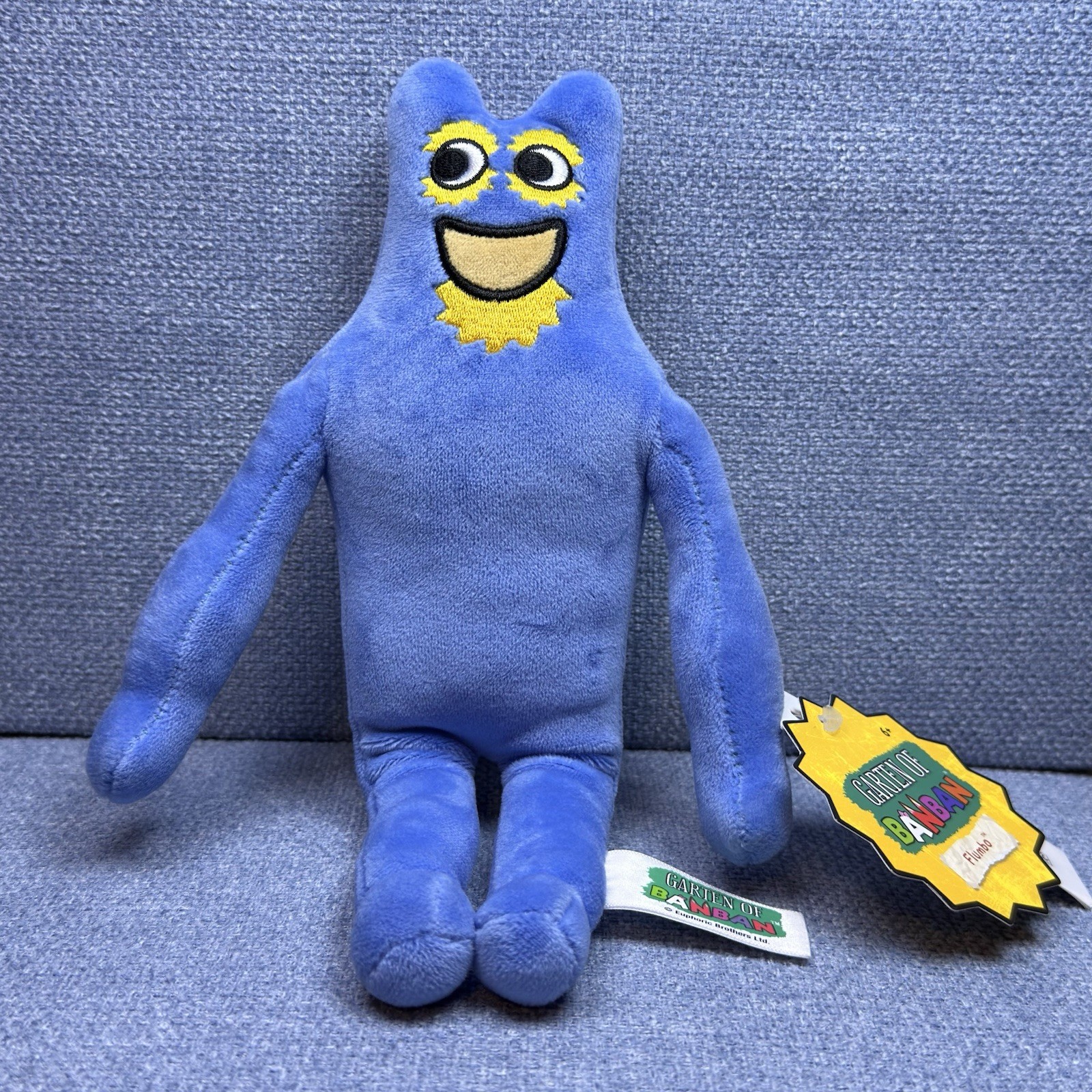 Garten Of Banban Plush Flumbo 10.5in Stuffed Toy Blue NWT