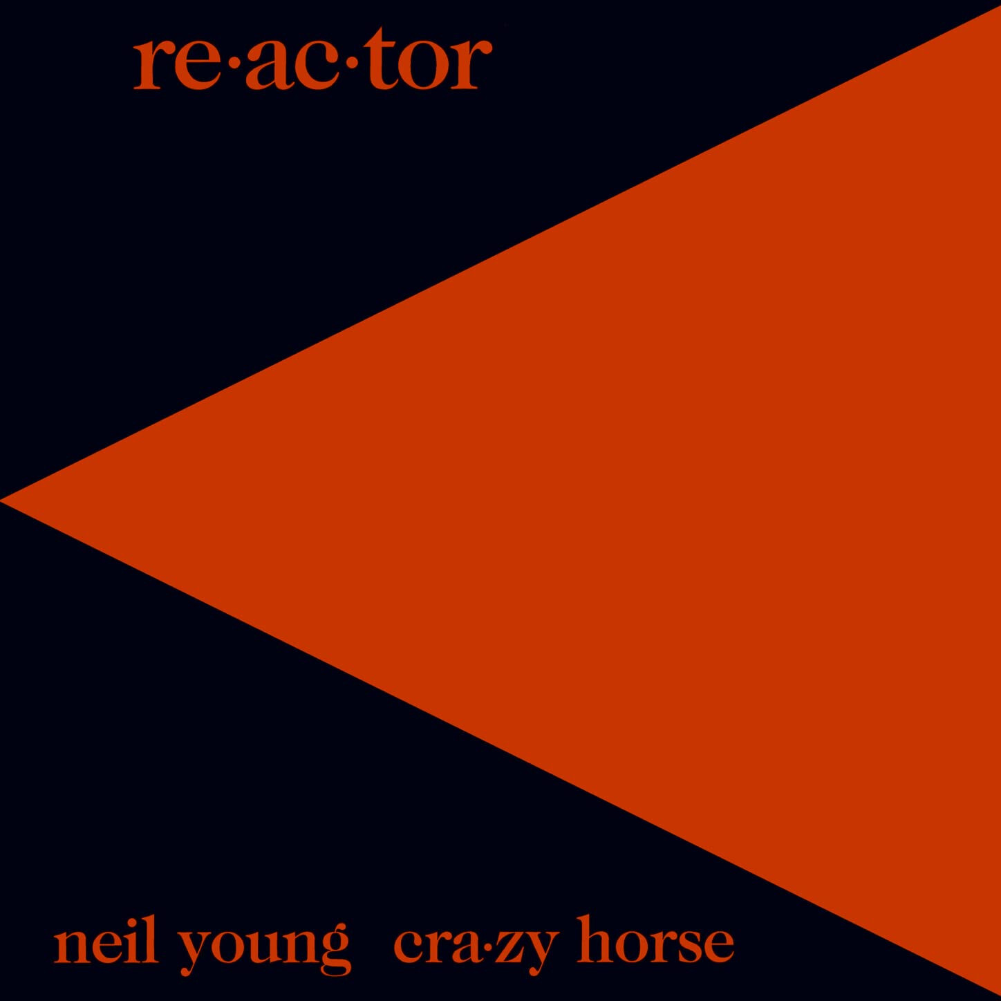Neil Young: Re.ac.tor (Réacteur) LP, 180 Grammes Audiophiles Vinyle