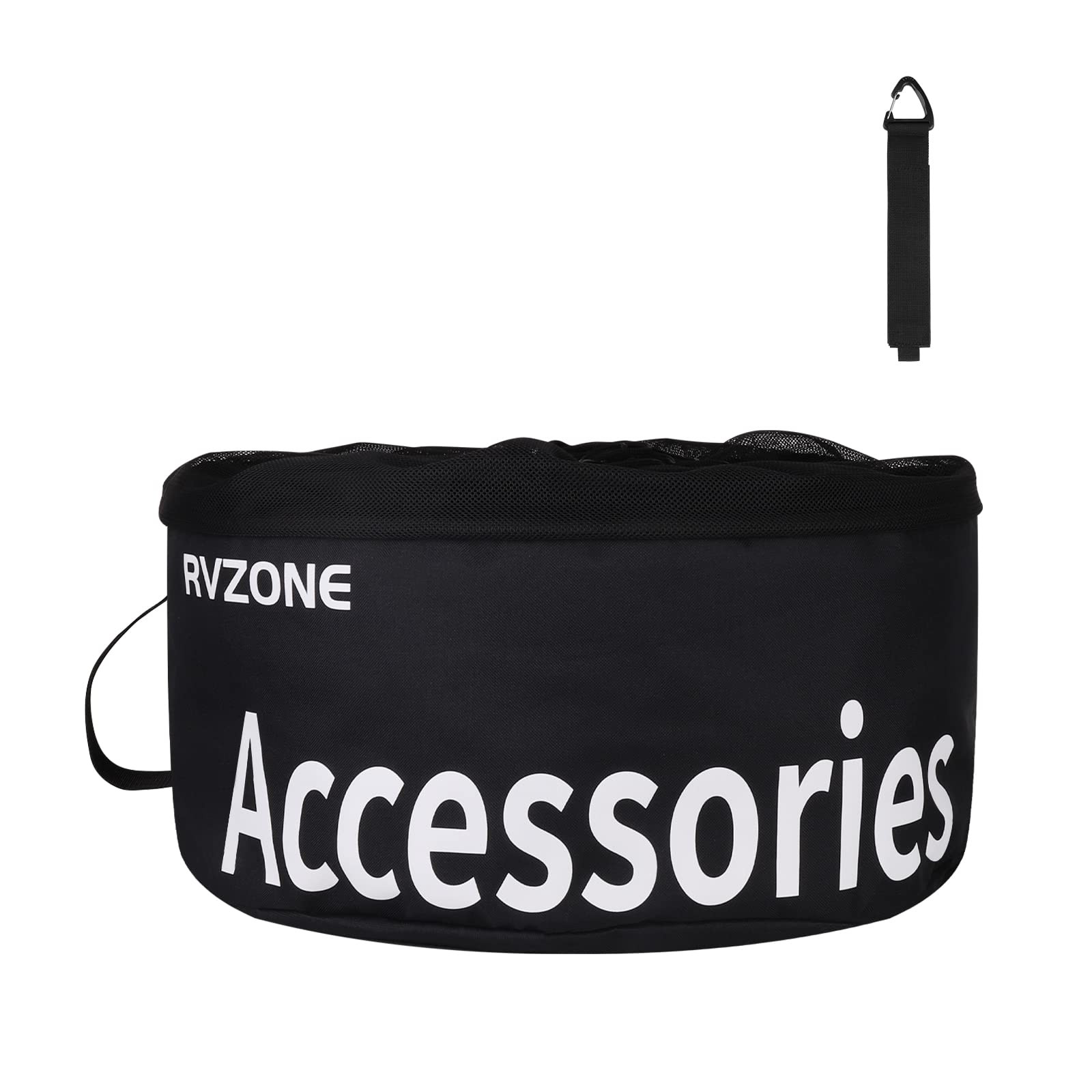 RVZONE RV Hose Bag, Waterproof Bag Organizer, Camper Large, Black 