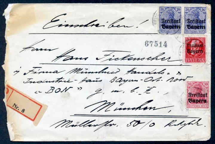 BAVARIA MIXED FRANKING OVPTS REG INTERNAL