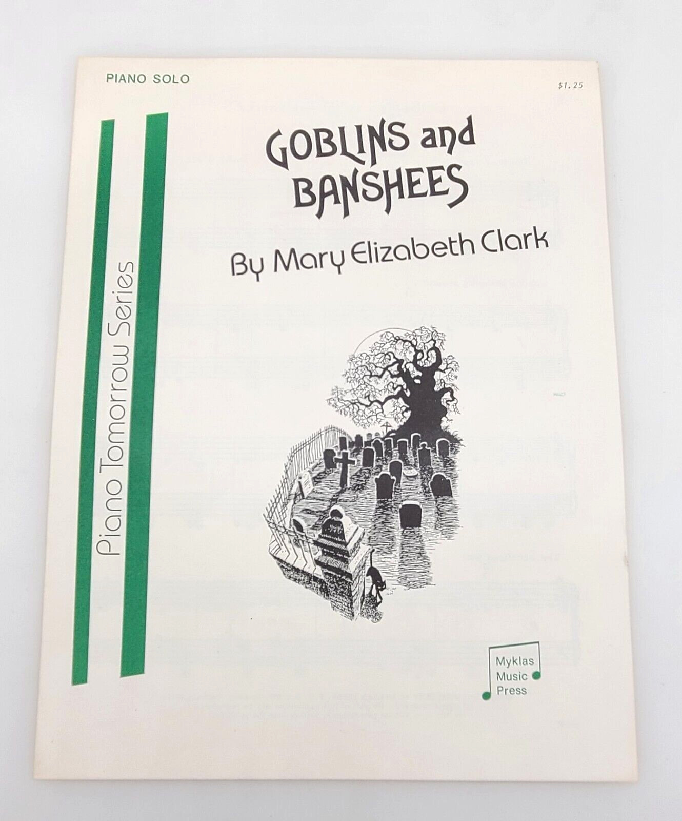1979 Goblins And Banshees Piano Solo Piano Tomorrow Series Sheet Music