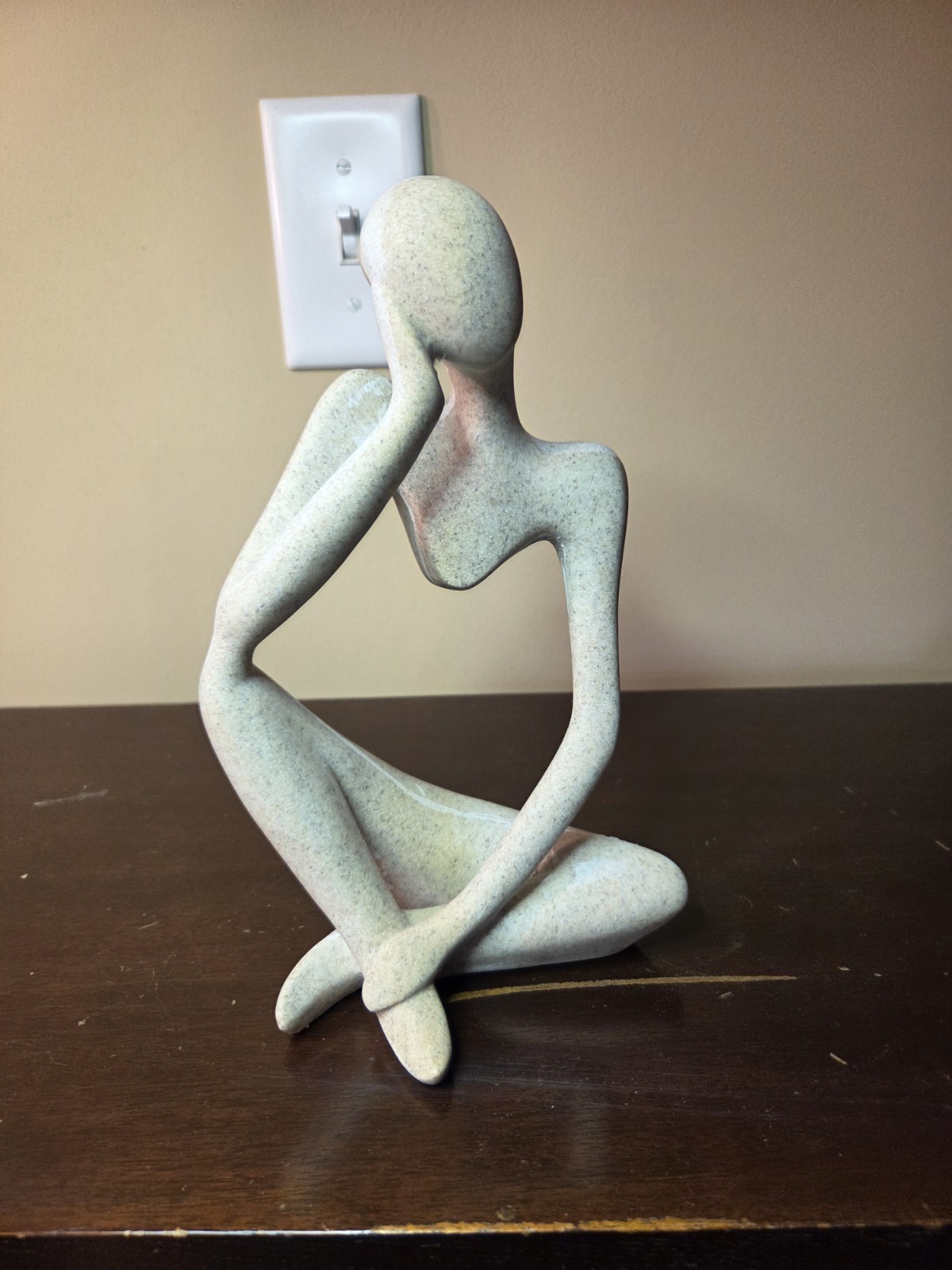 Thinker Style Abstract Sculpture, a popular minimalist decor