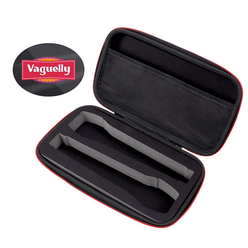 1PC Mic Case Zipper Microphone Storage Bag Two Wireless Foam Custom Travel