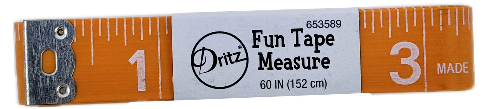 Dritz Fun Tape Measure 60 " - Orange