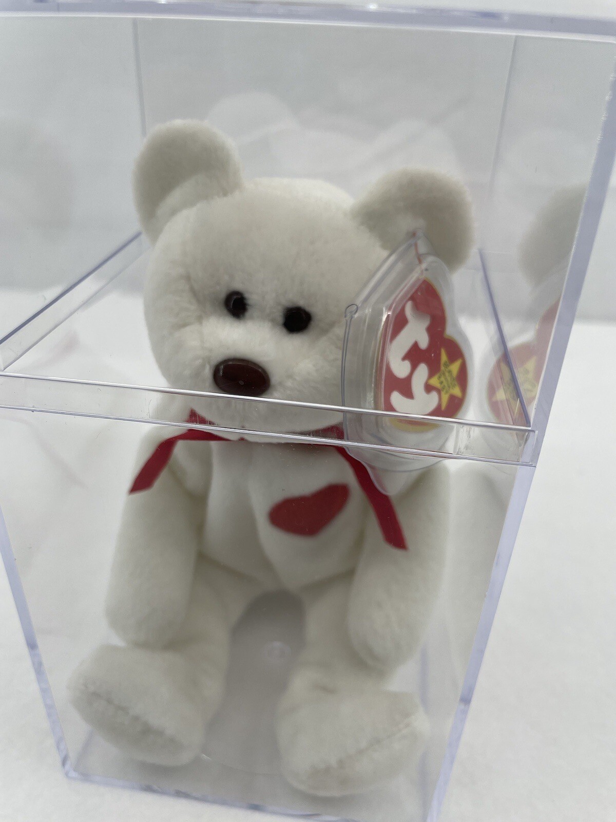 ty Beanie Babies Valentino With Brown Nose 1993 With 1994 Tag Error 