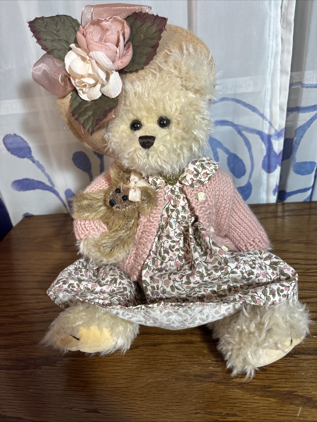 Vintage 2002 The Bearington Collection Daisy & Belle Bear Stuffed Plush Bear