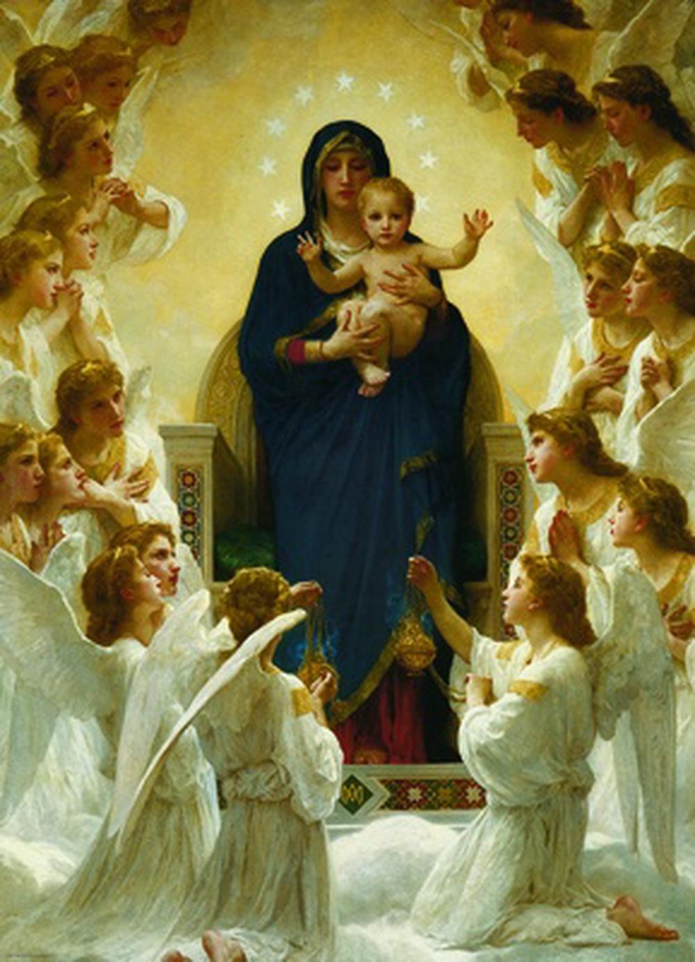 Bouguereau - Virgin with Angels Puzzle - Eurographics
