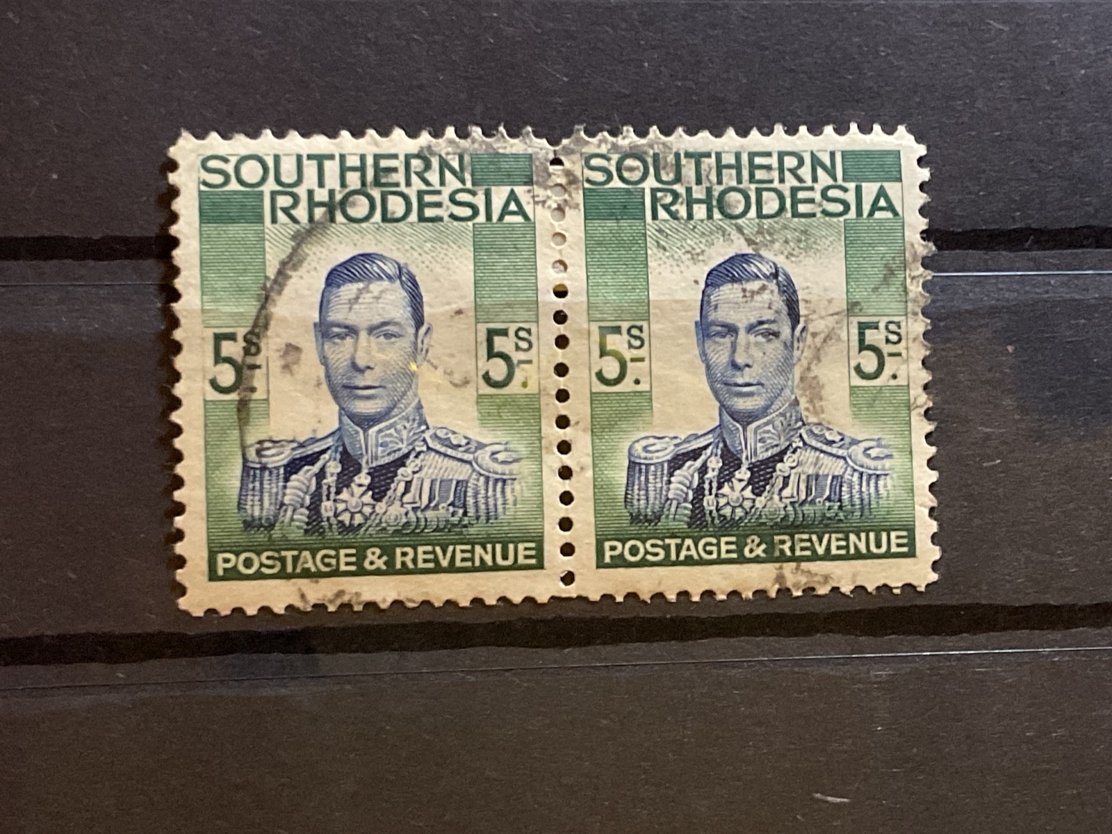 Rhodesia mounted mint or used stamps on 4 cards  B3124
